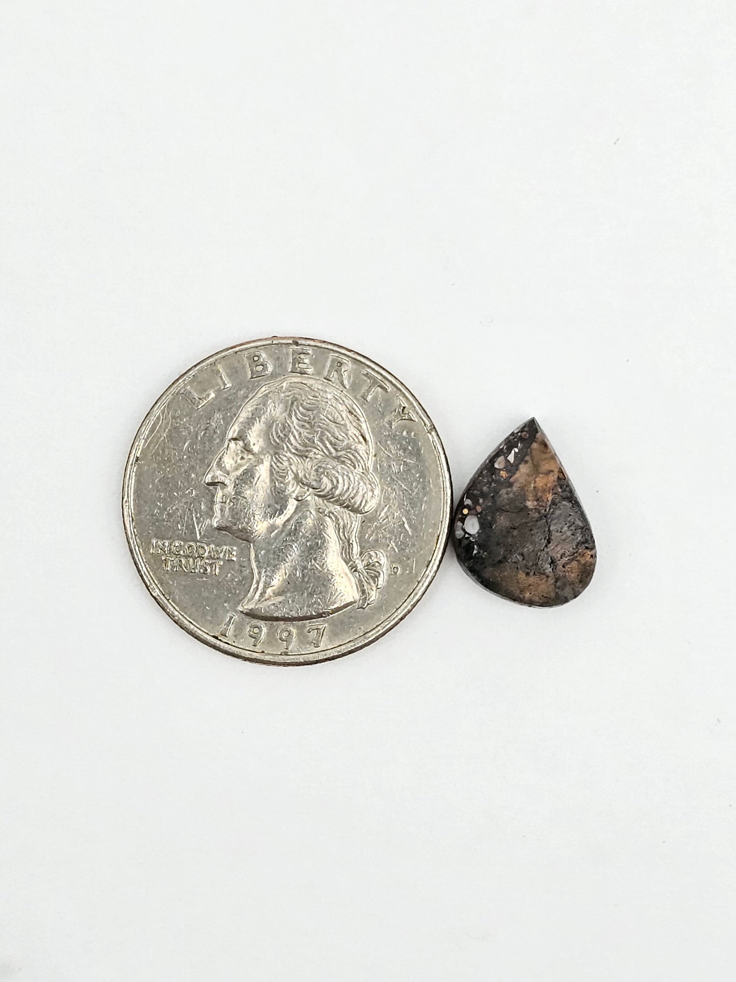 Snake skin agate cabochon