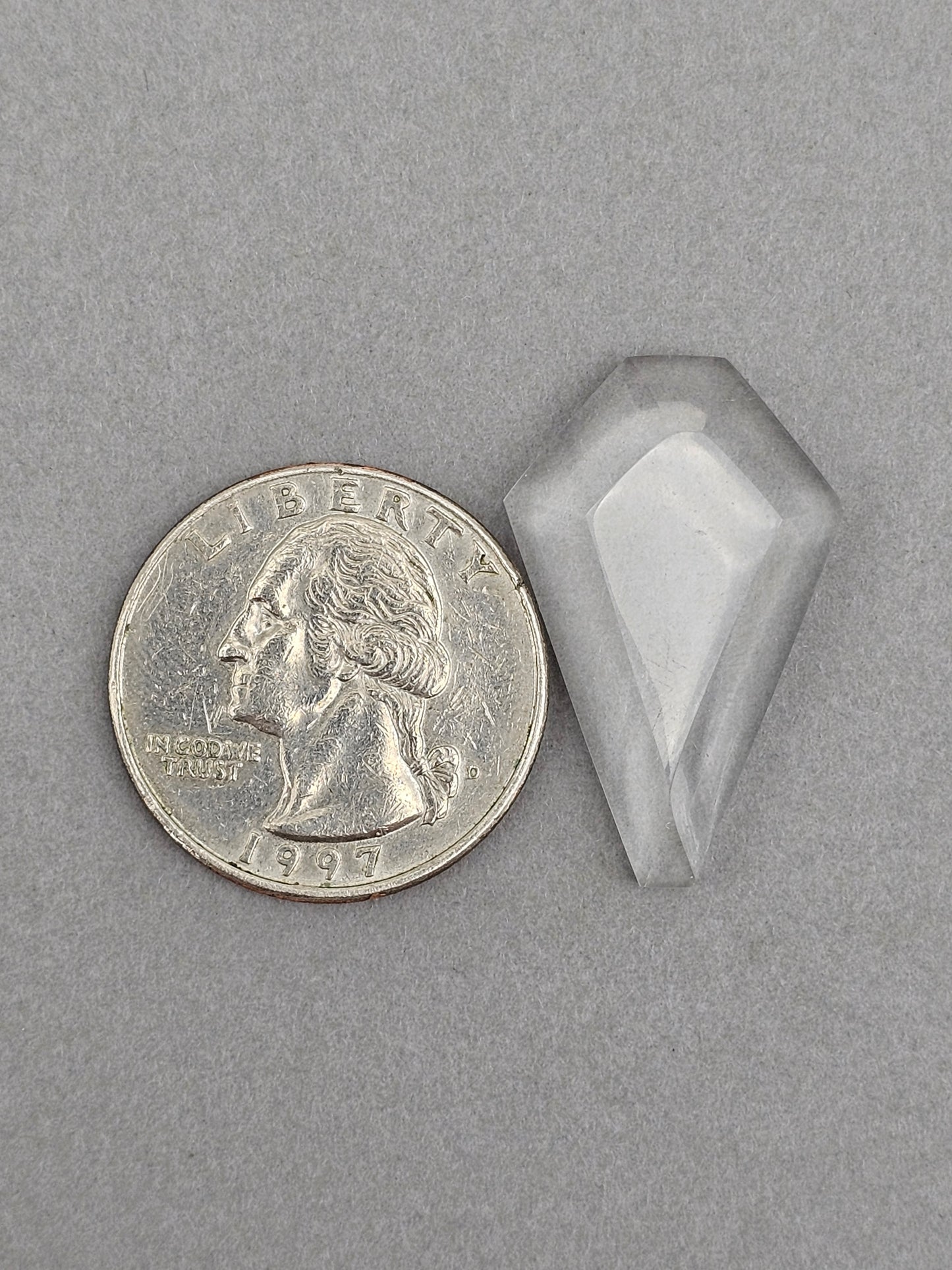 Quartz Geometric cabochon