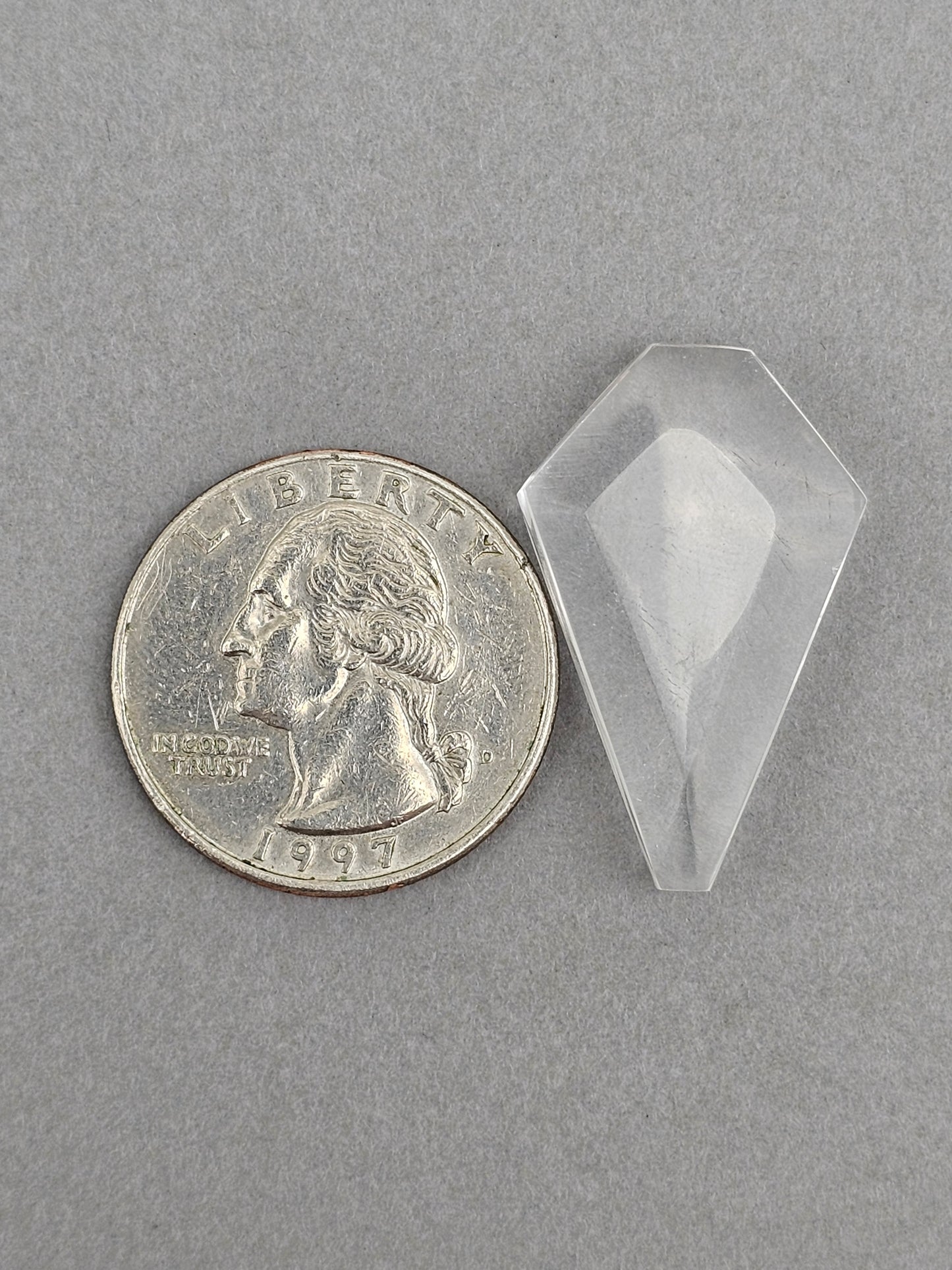 Quartz Geometric cabochon