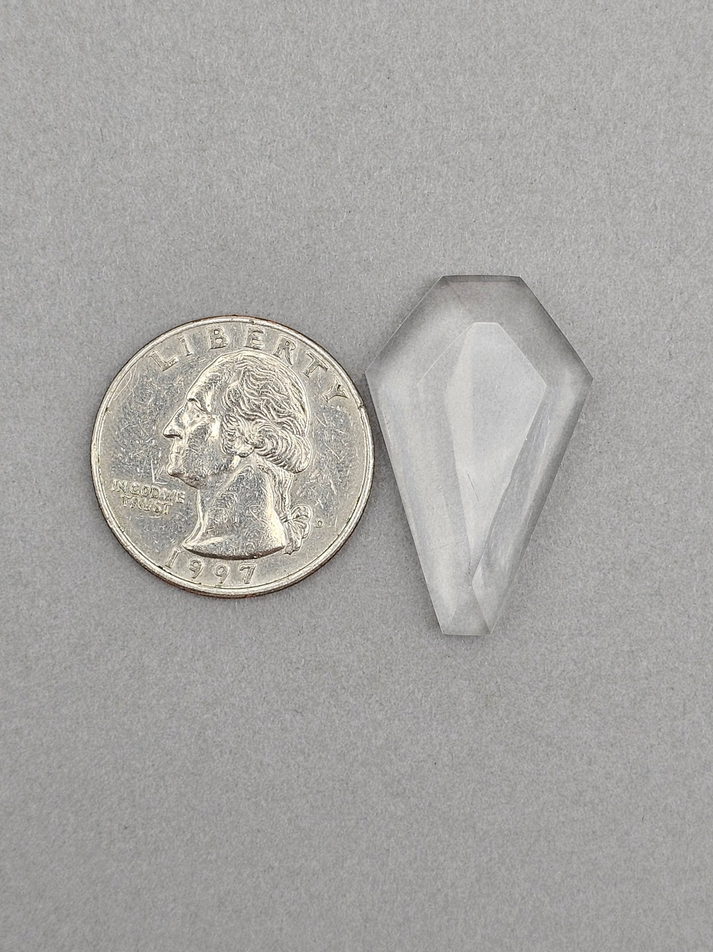 Quartz Geometric cabochon