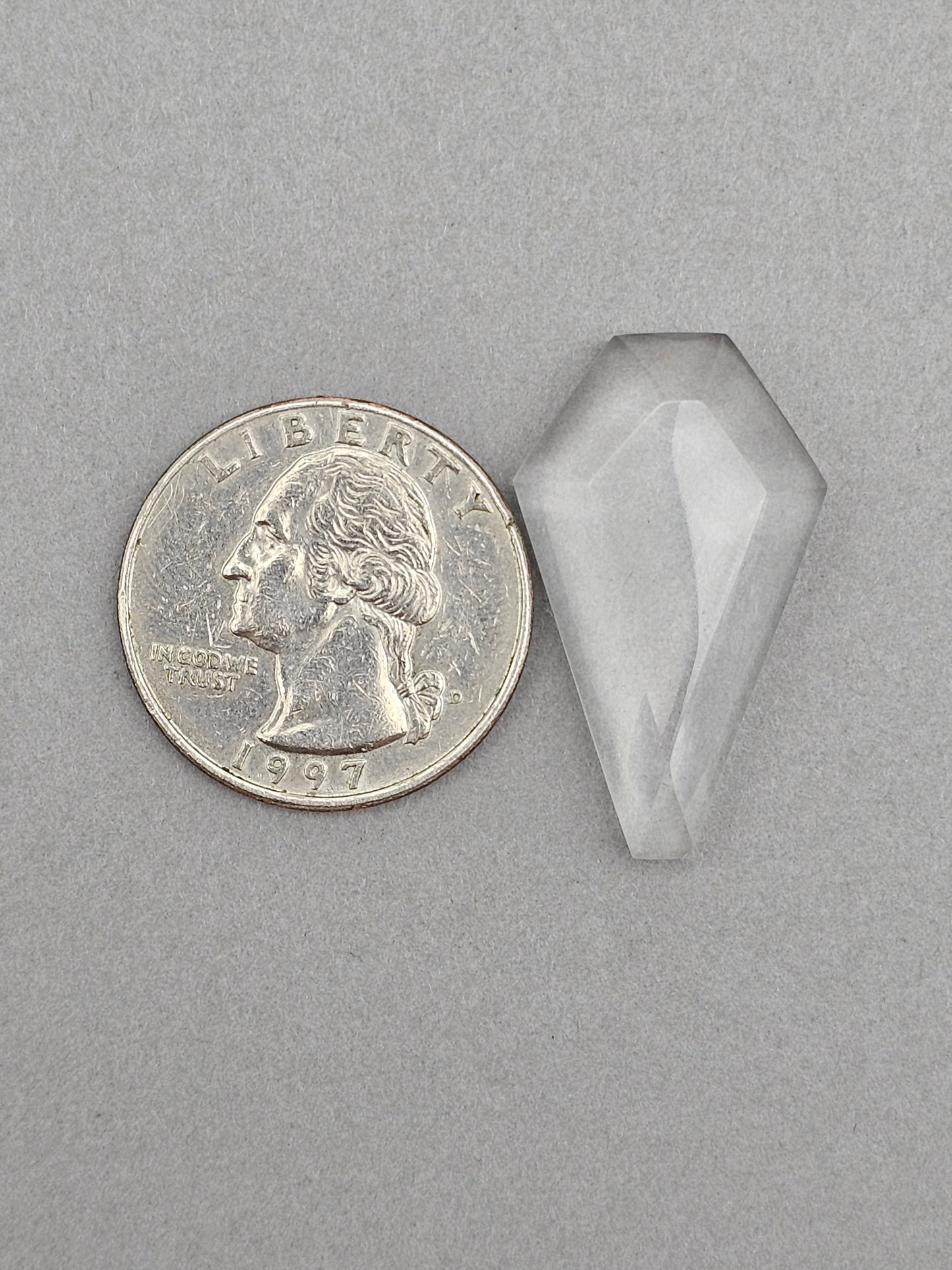 Quartz Geometric cabochon