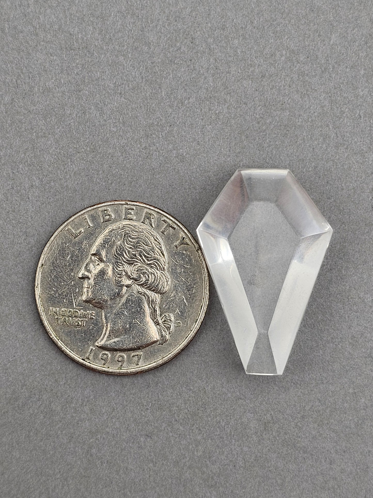 Quartz Geometric cabochon