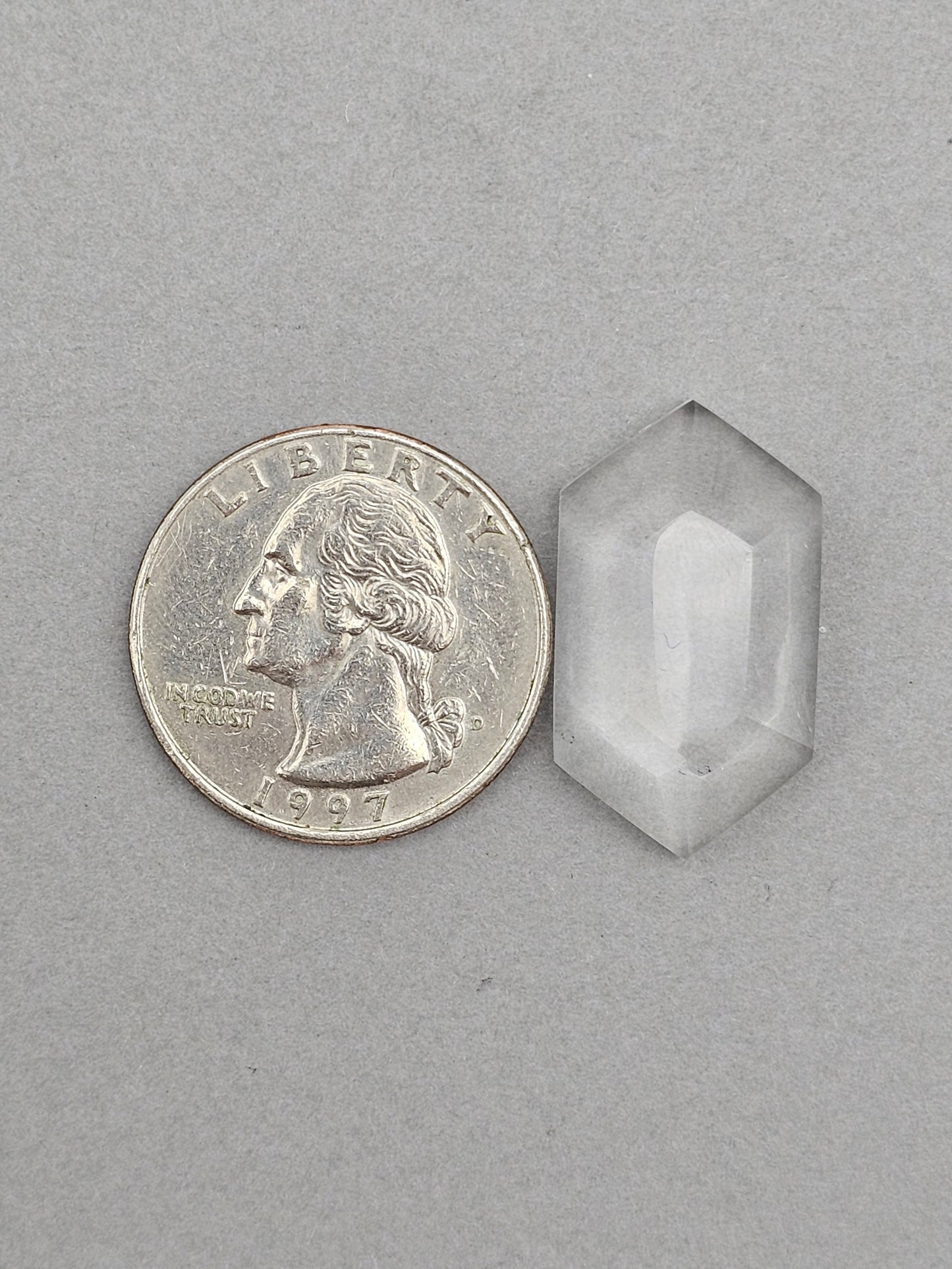 Quartz Geometric cabochon