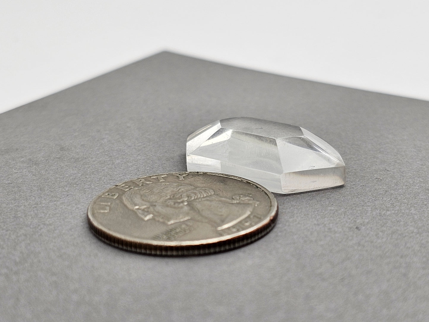 Quartz Geometric cabochon