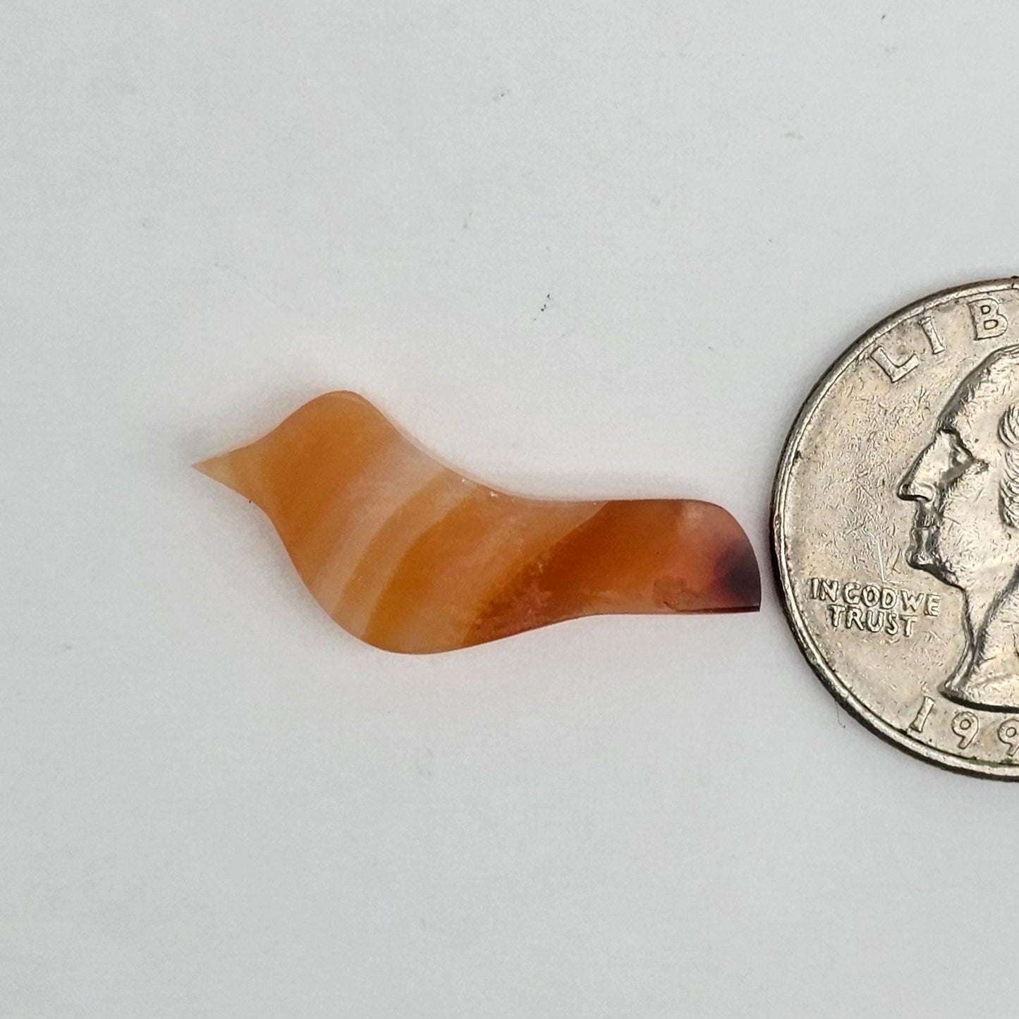 Carnelian Agate Bird Cabochon