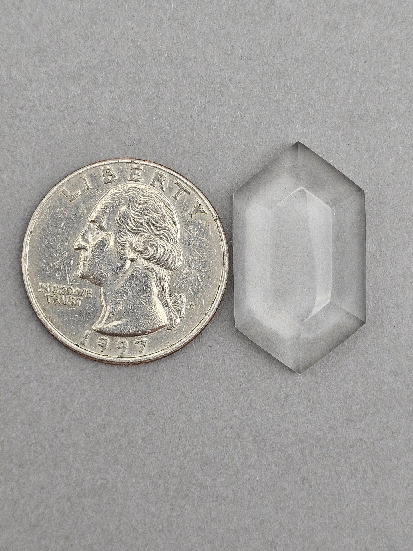 Quartz Geometric cabochon