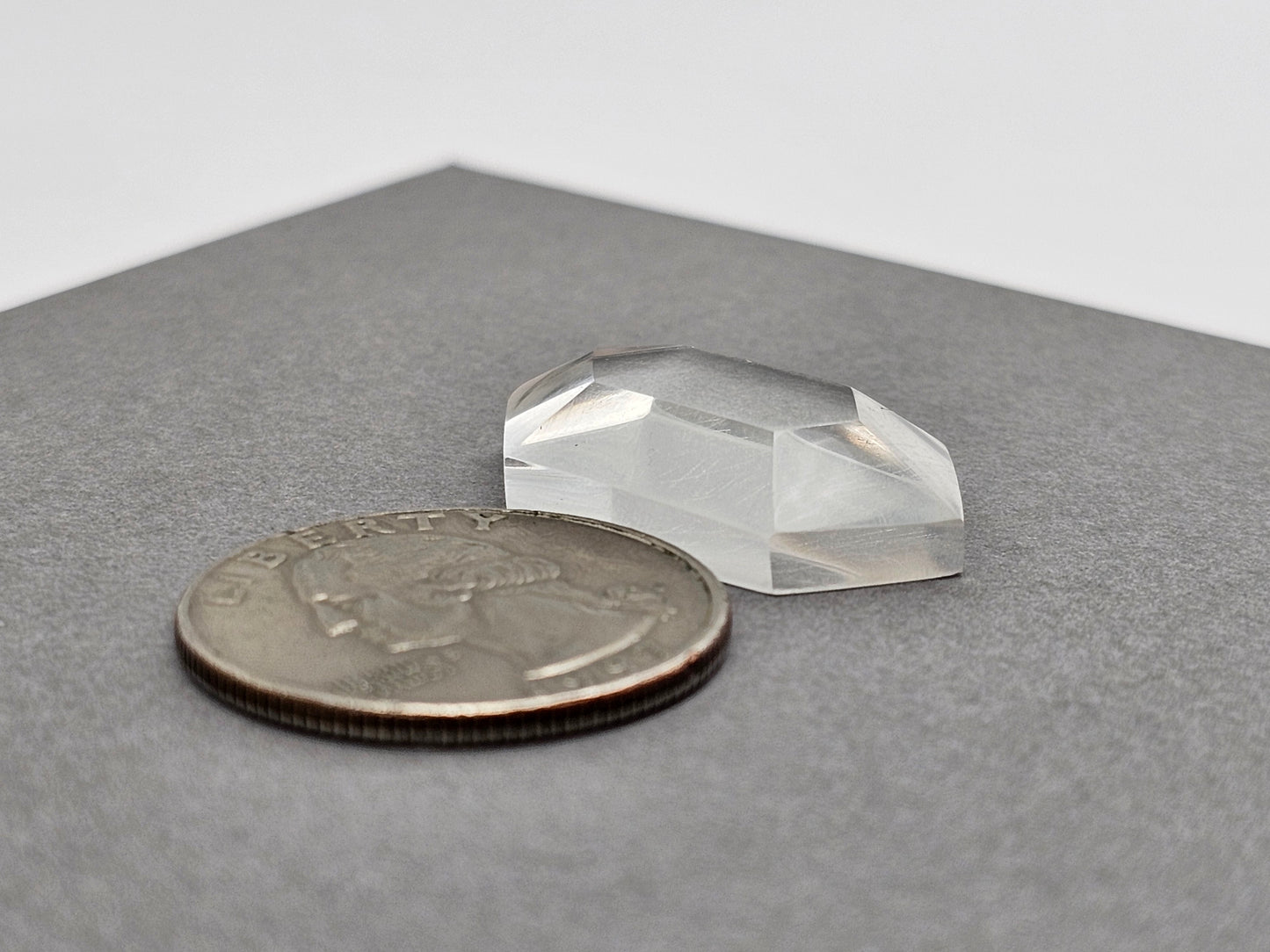 Quartz Geometric cabochon