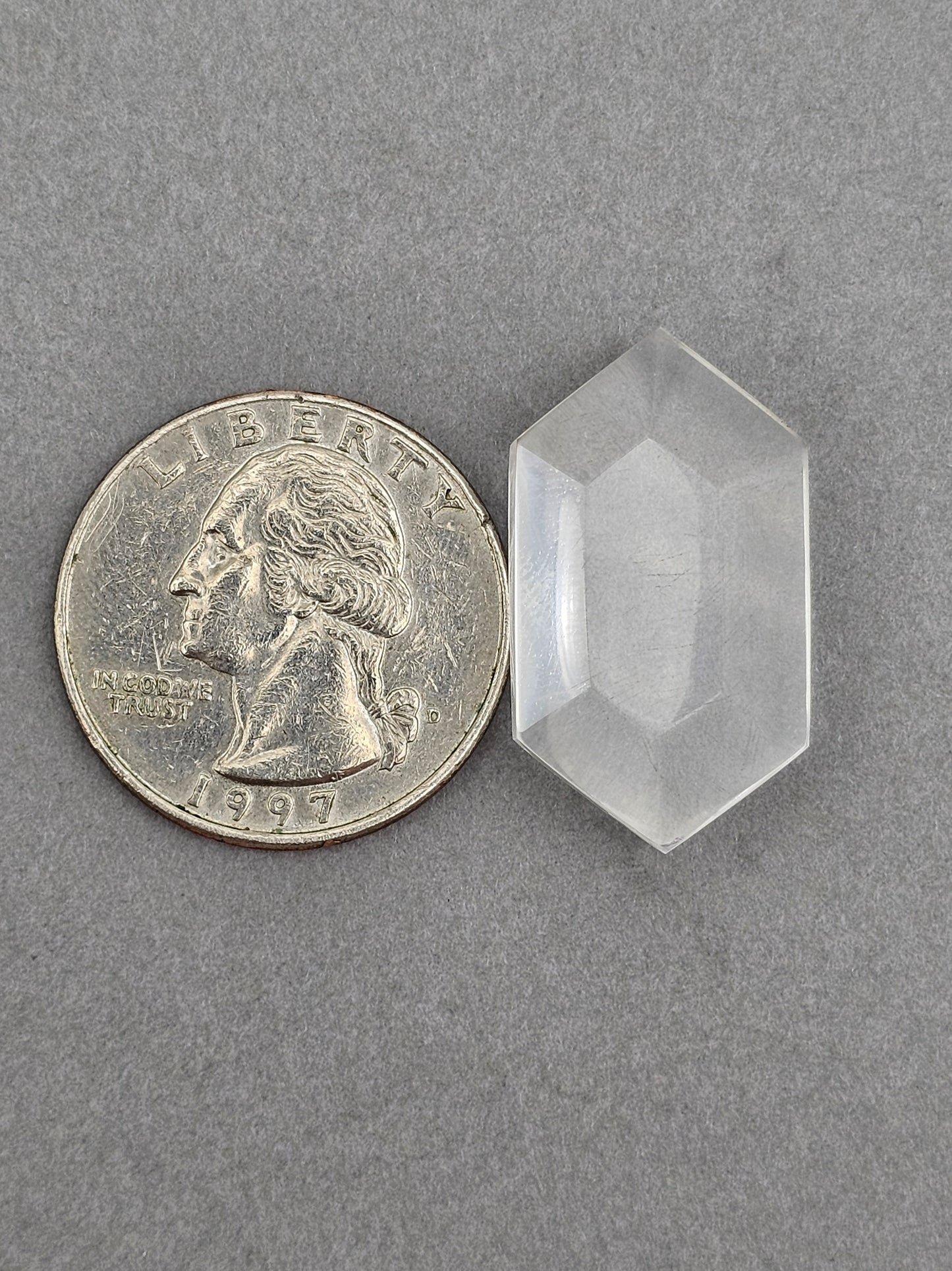 Quartz Geometric cabochon