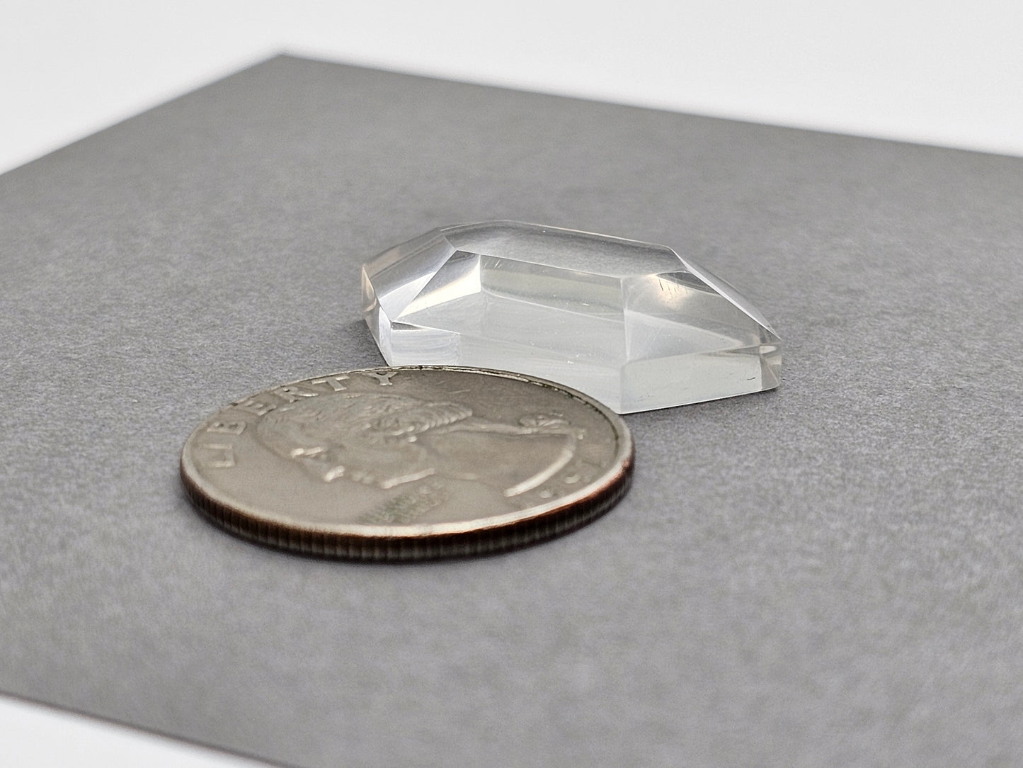 Quartz Geometric cabochon