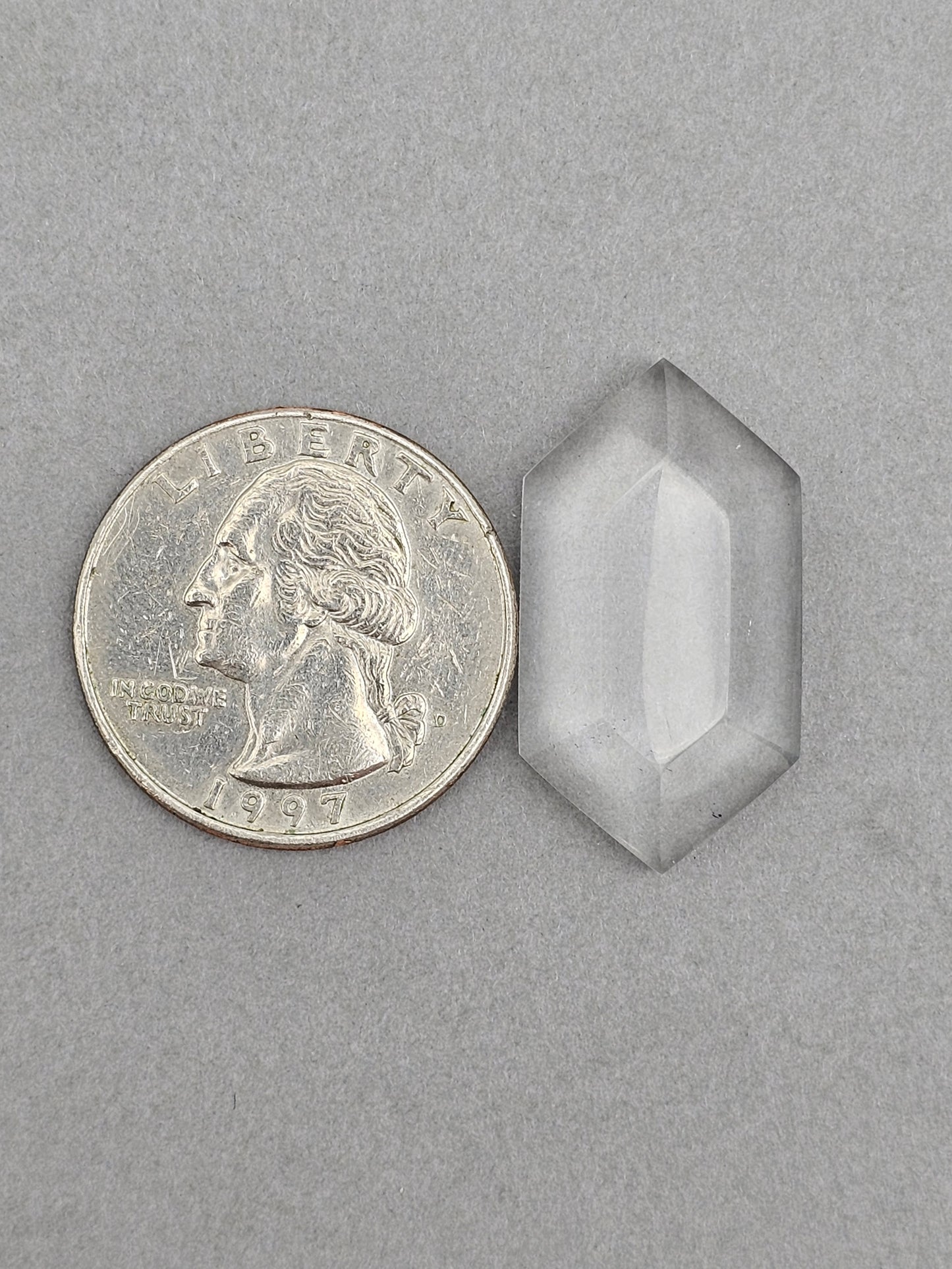 Quartz Geometric cabochon