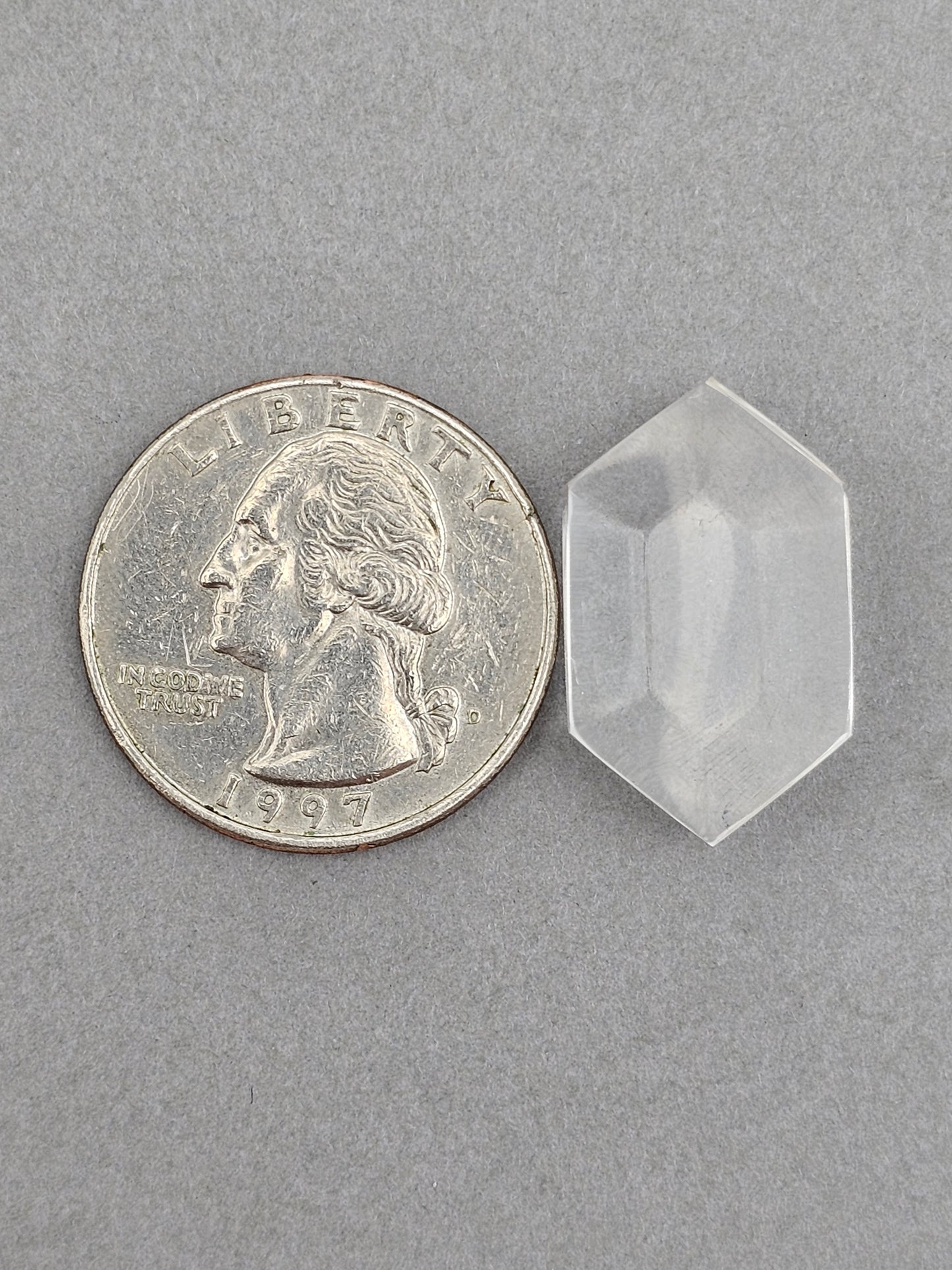 Quartz Geometric cabochon