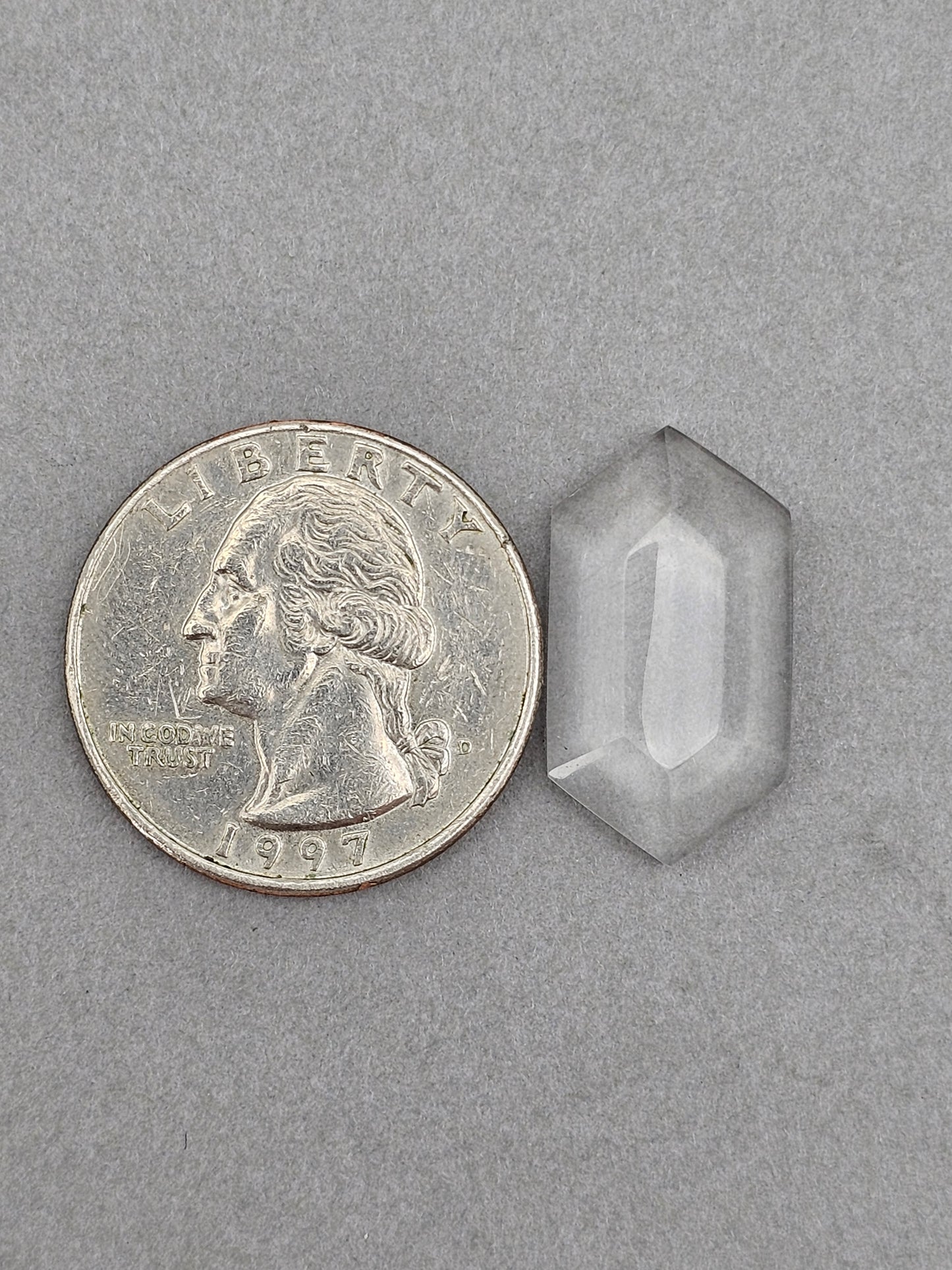 Quartz Geometric cabochon
