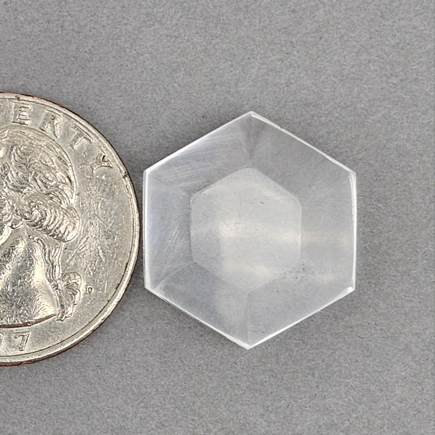 Quartz Geometric cabochon