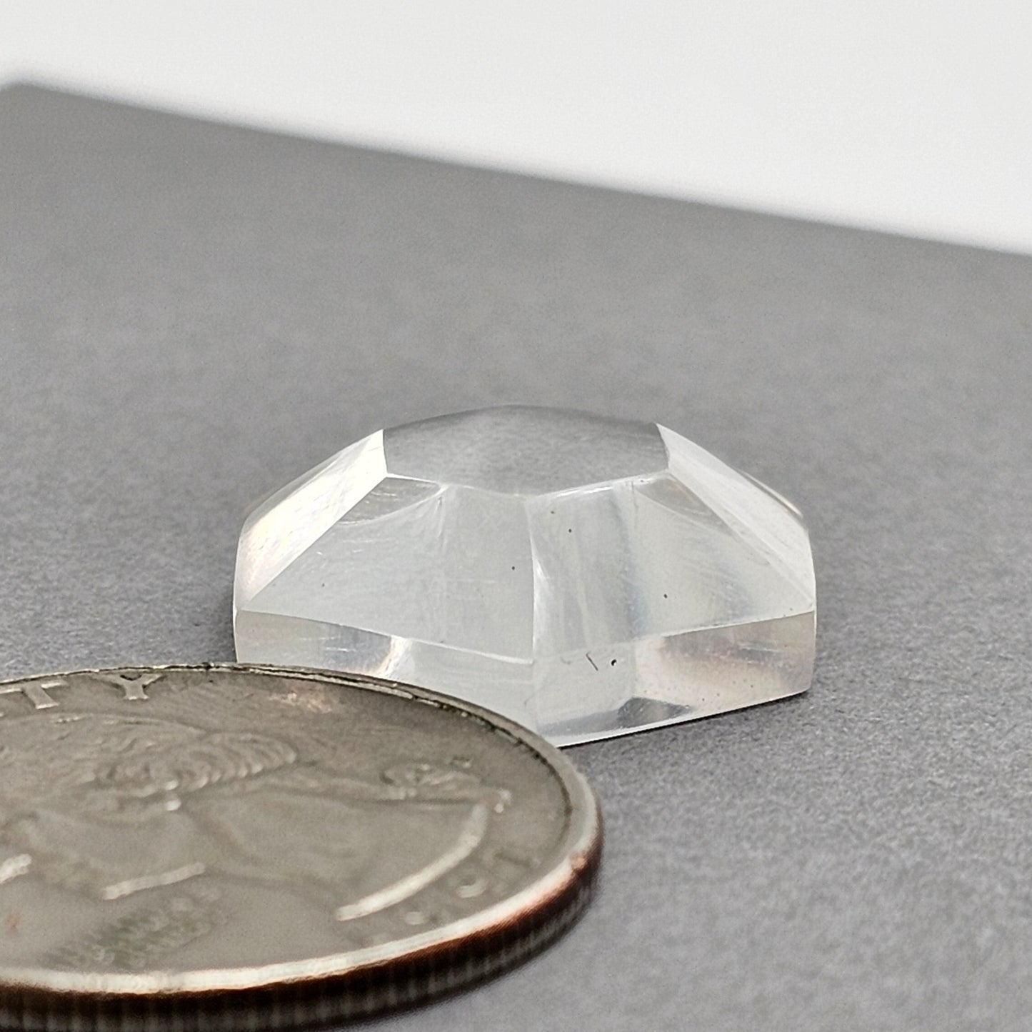 Quartz Geometric cabochon