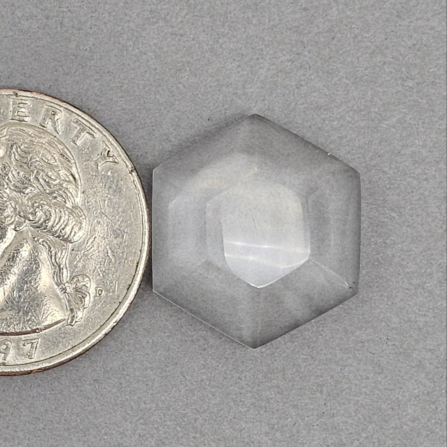 Quartz Geometric cabochon