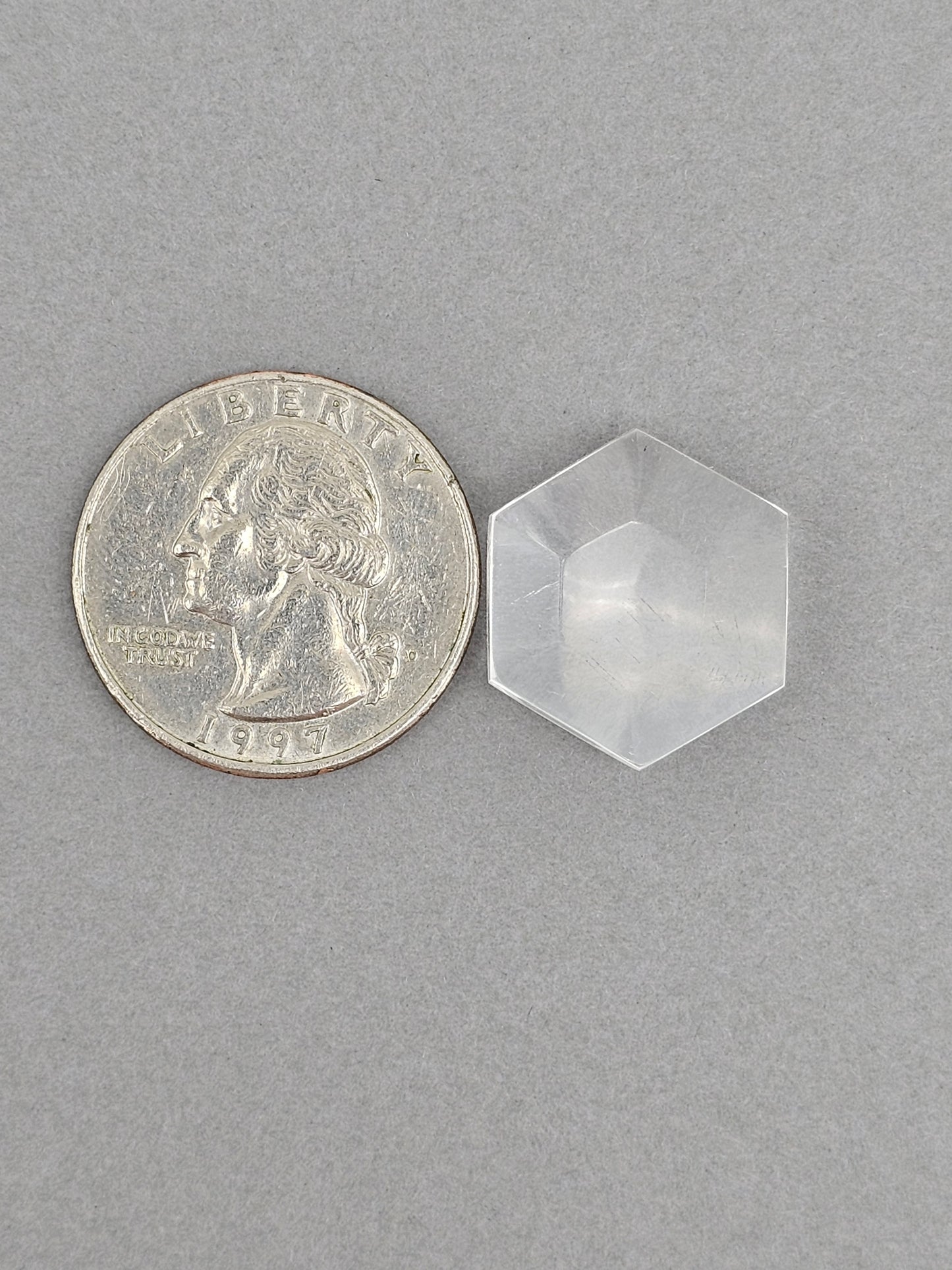 Quartz Geometric cabochon