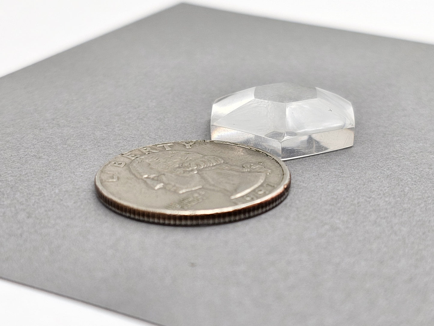 Quartz Geometric cabochon