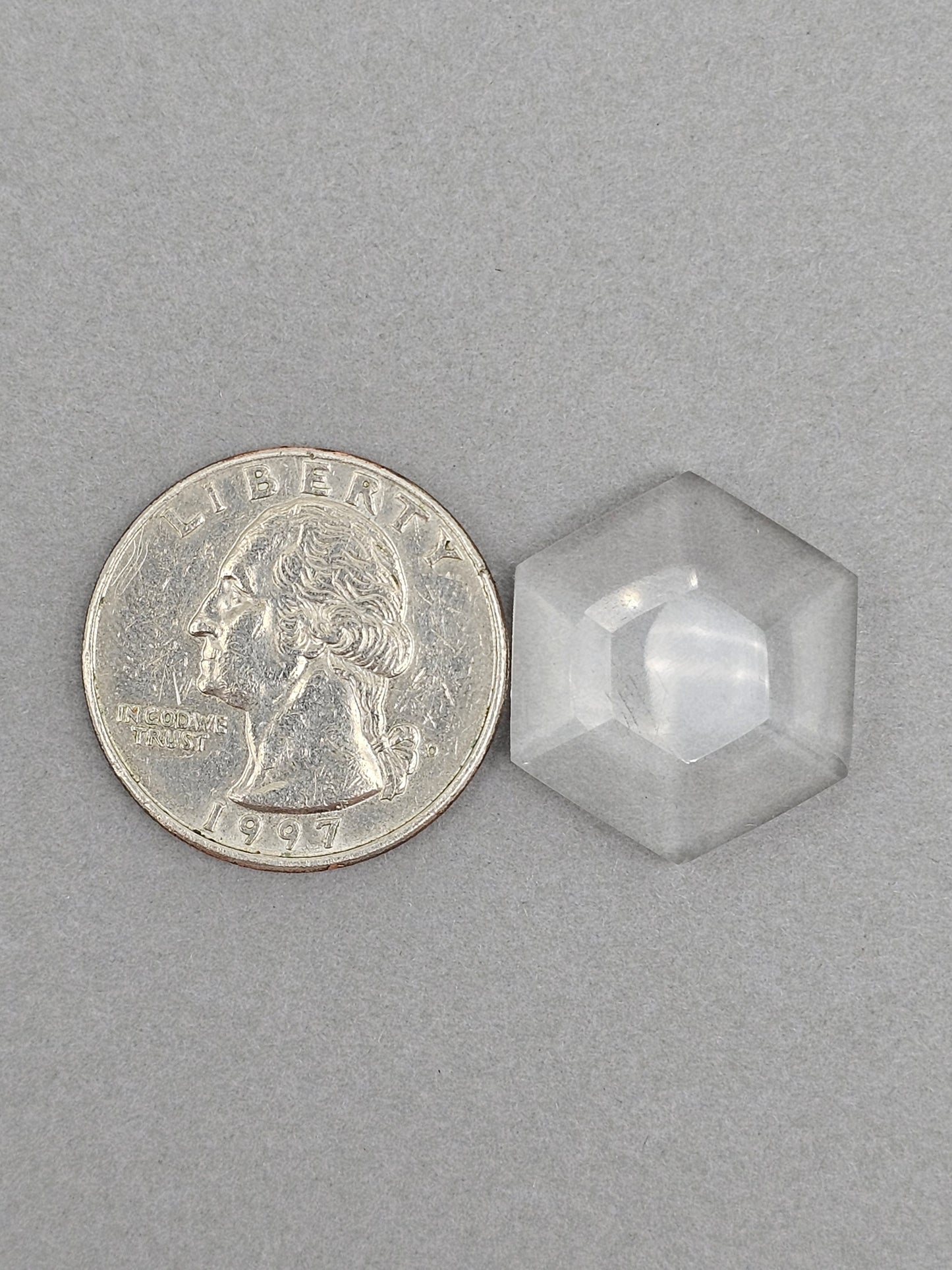Quartz Geometric cabochon