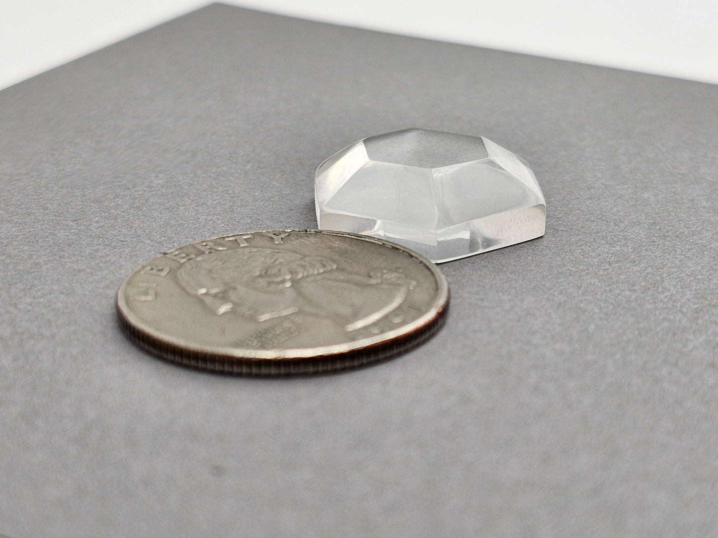 Quartz Geometric cabochon