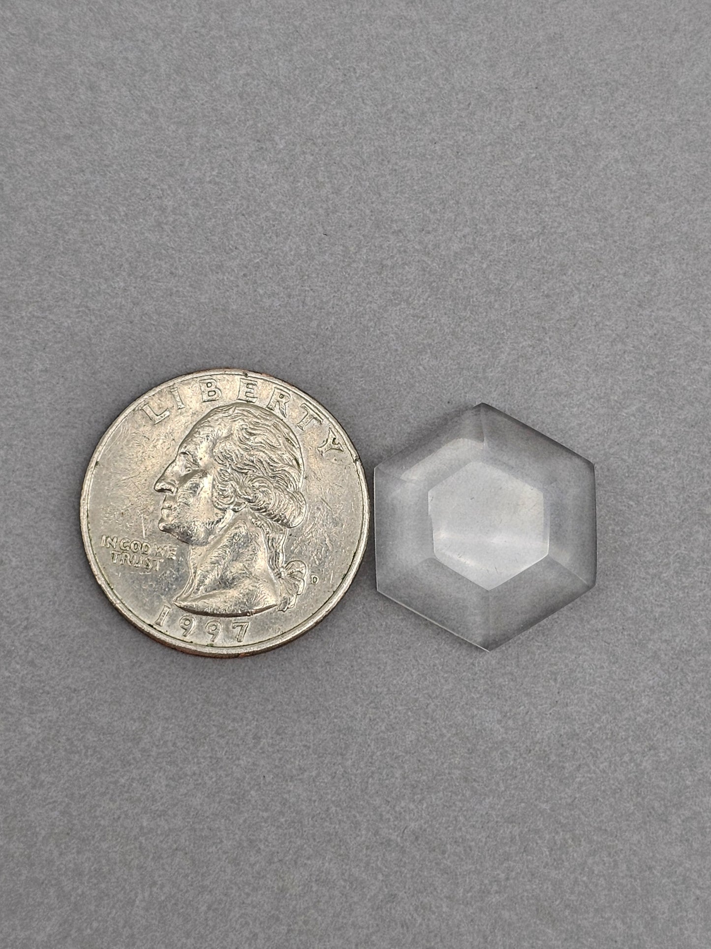 Quartz Geometric cabochon
