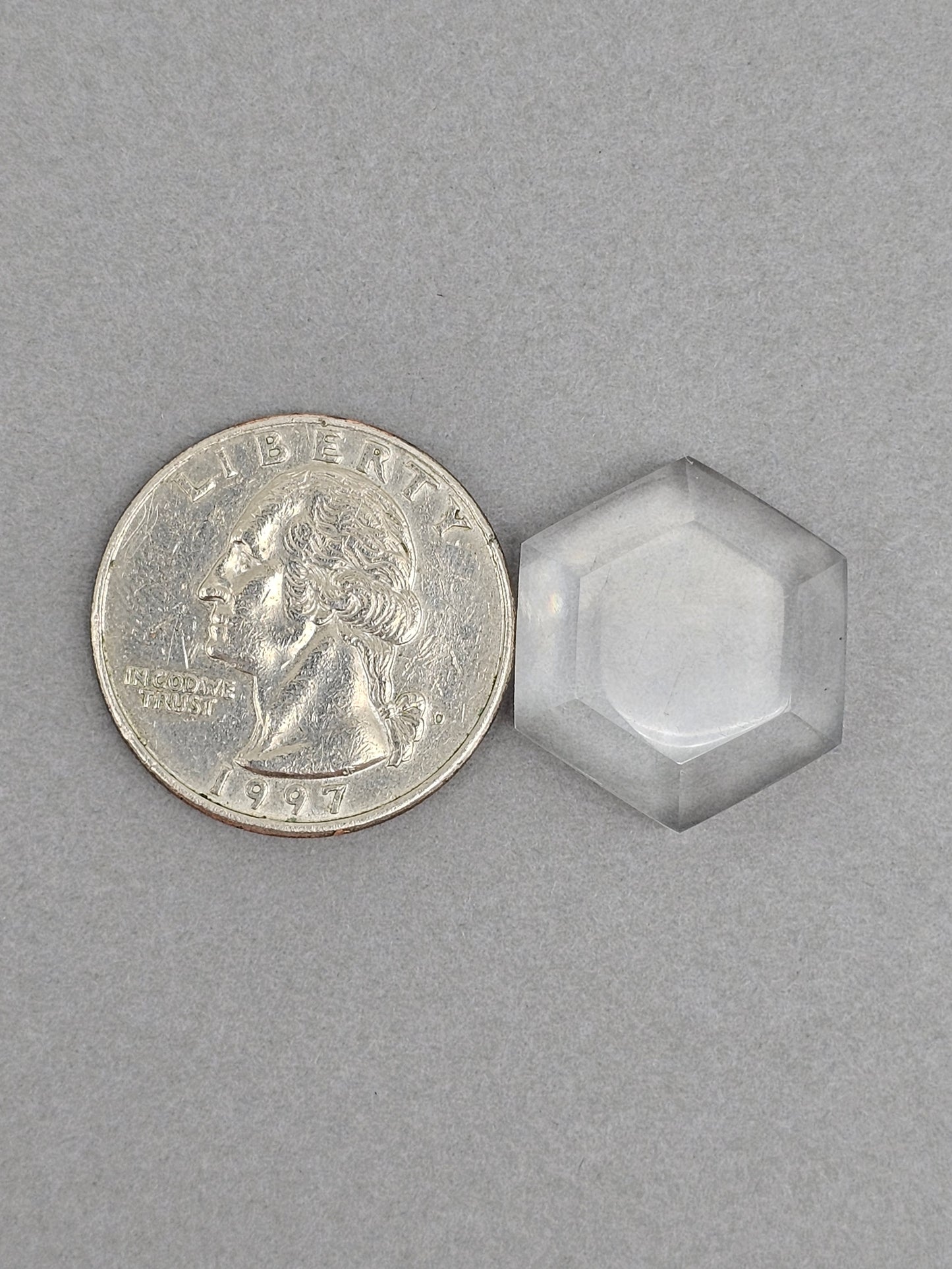 Quartz Geometric cabochon