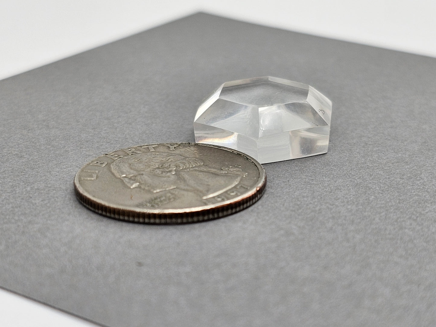 Quartz Geometric cabochon