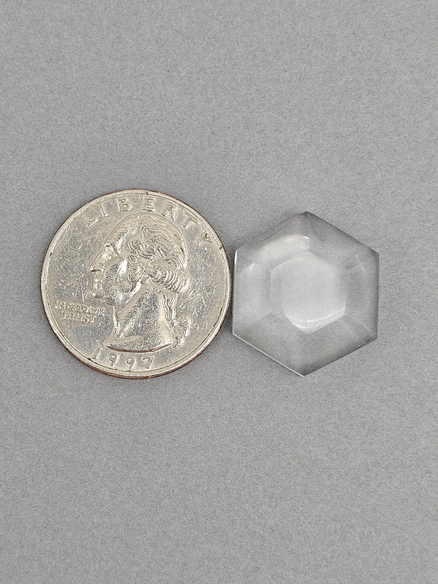 Quartz Geometric cabochon