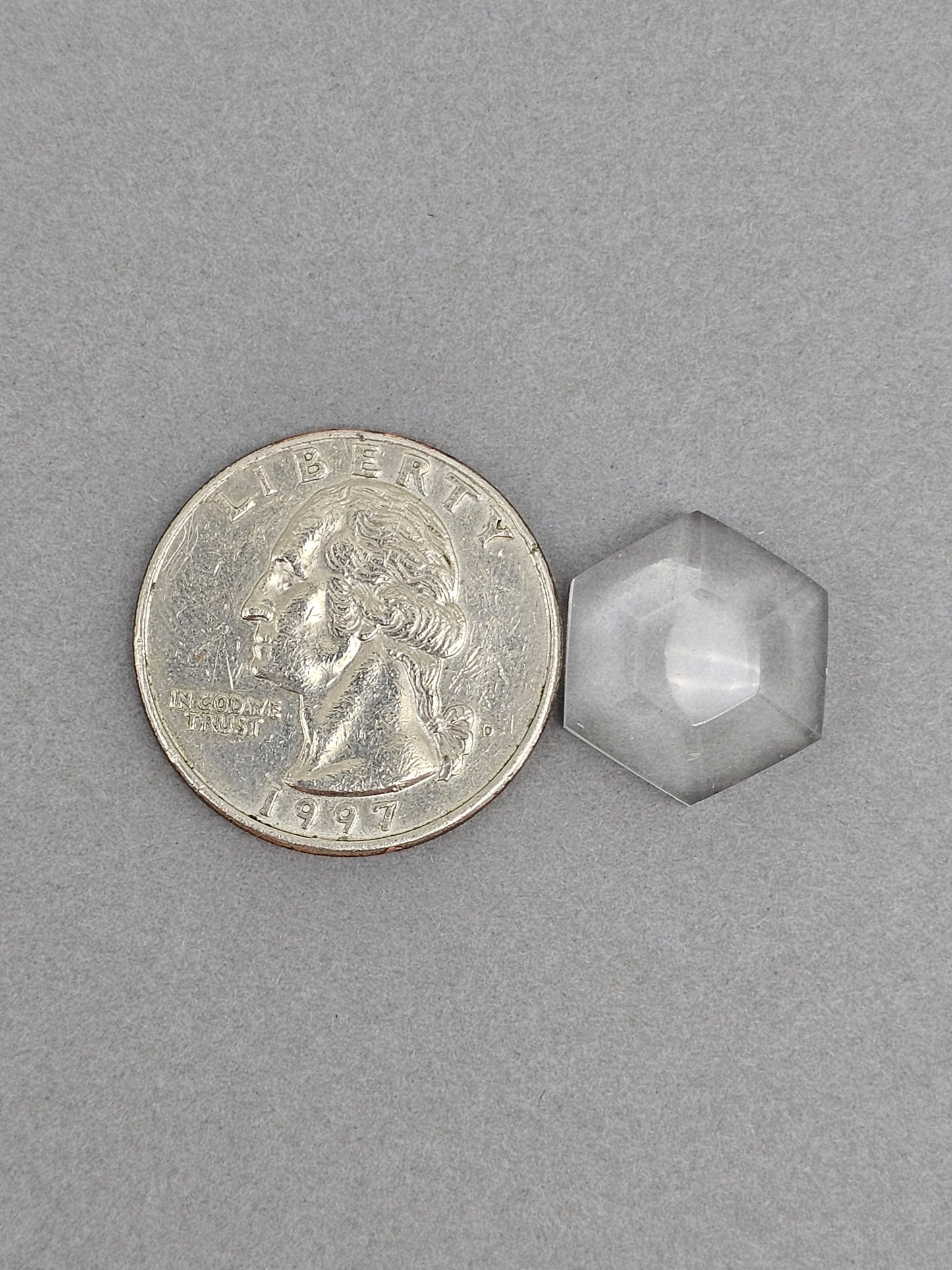 Quartz Geometric cabochon