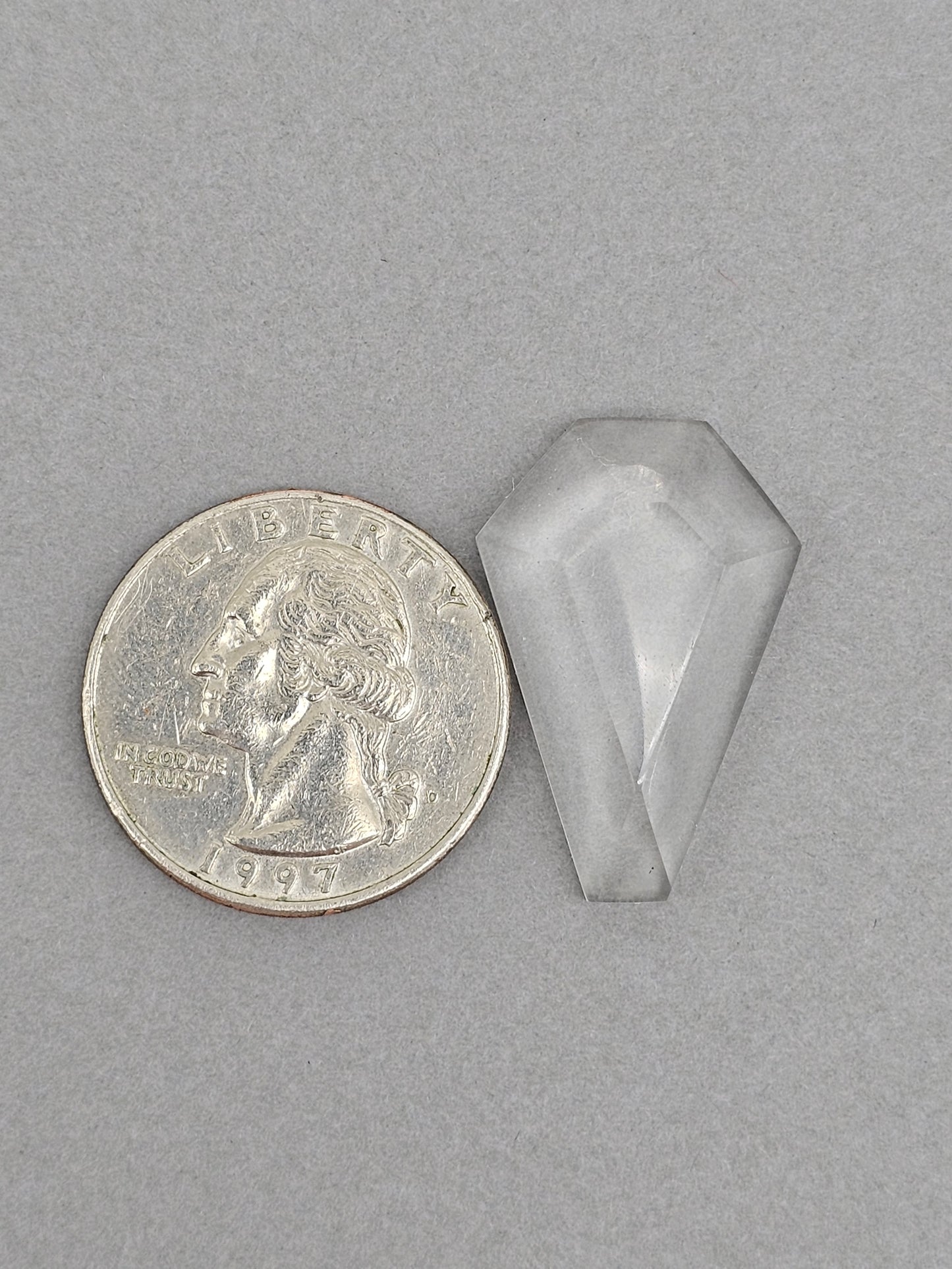 Quartz Geometric cabochon
