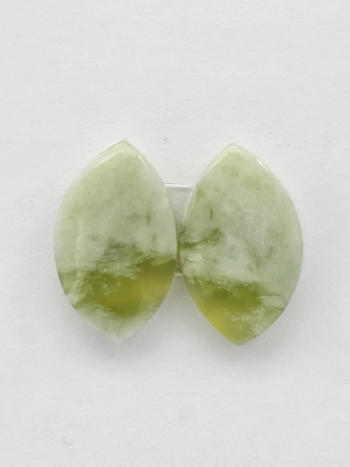 Vesuvianite Cabochon Pair