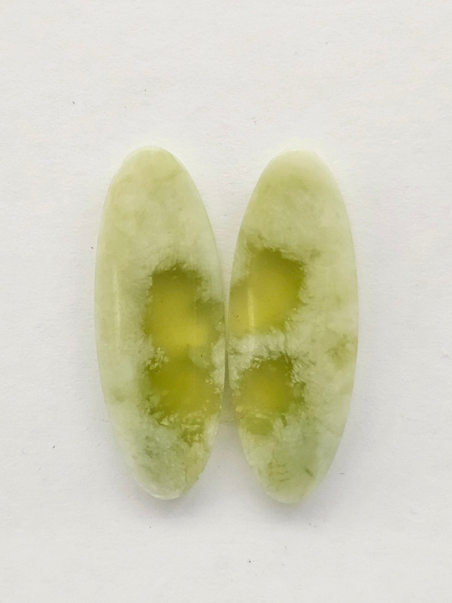 Vesuvianite Cabochon Pair