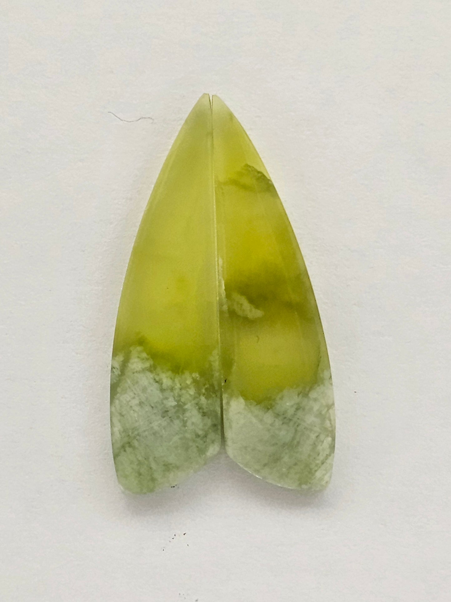 Vesuvianite Cabochon Pair