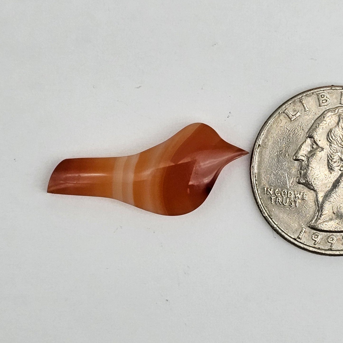 Carnelian Agate Bird Cabochon
