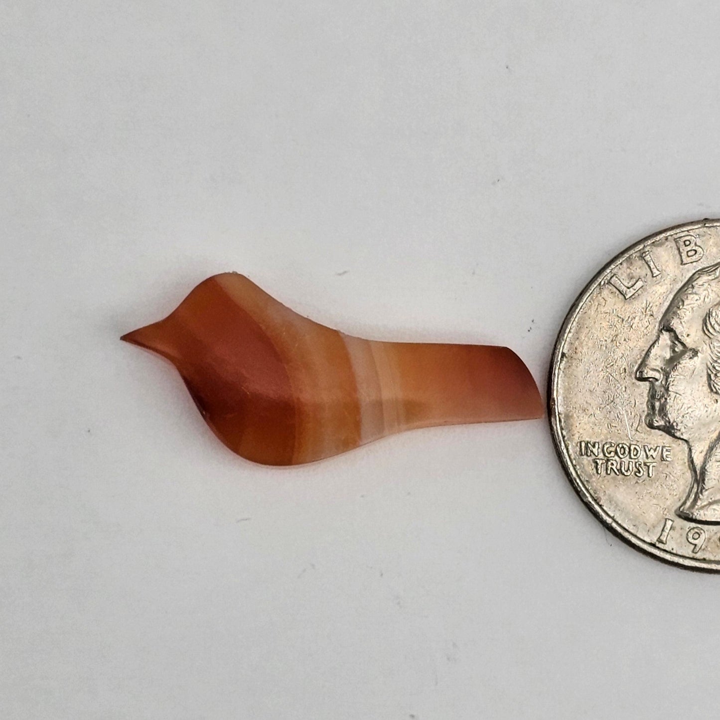 Carnelian Agate Bird Cabochon