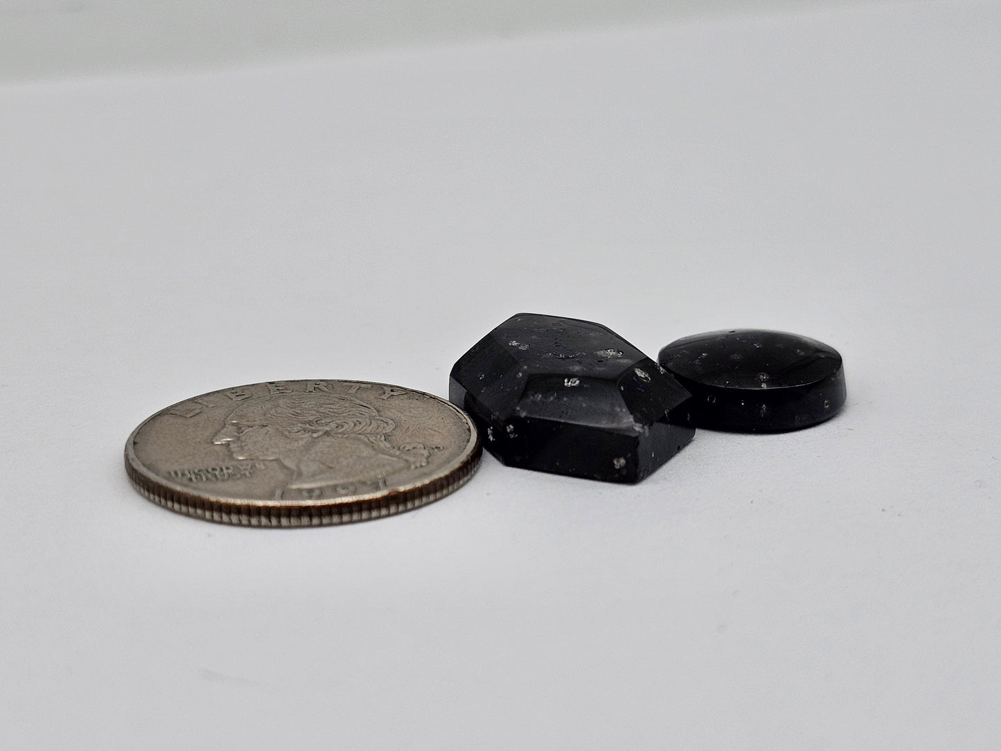 Galaxy obsidian Cabochon Set