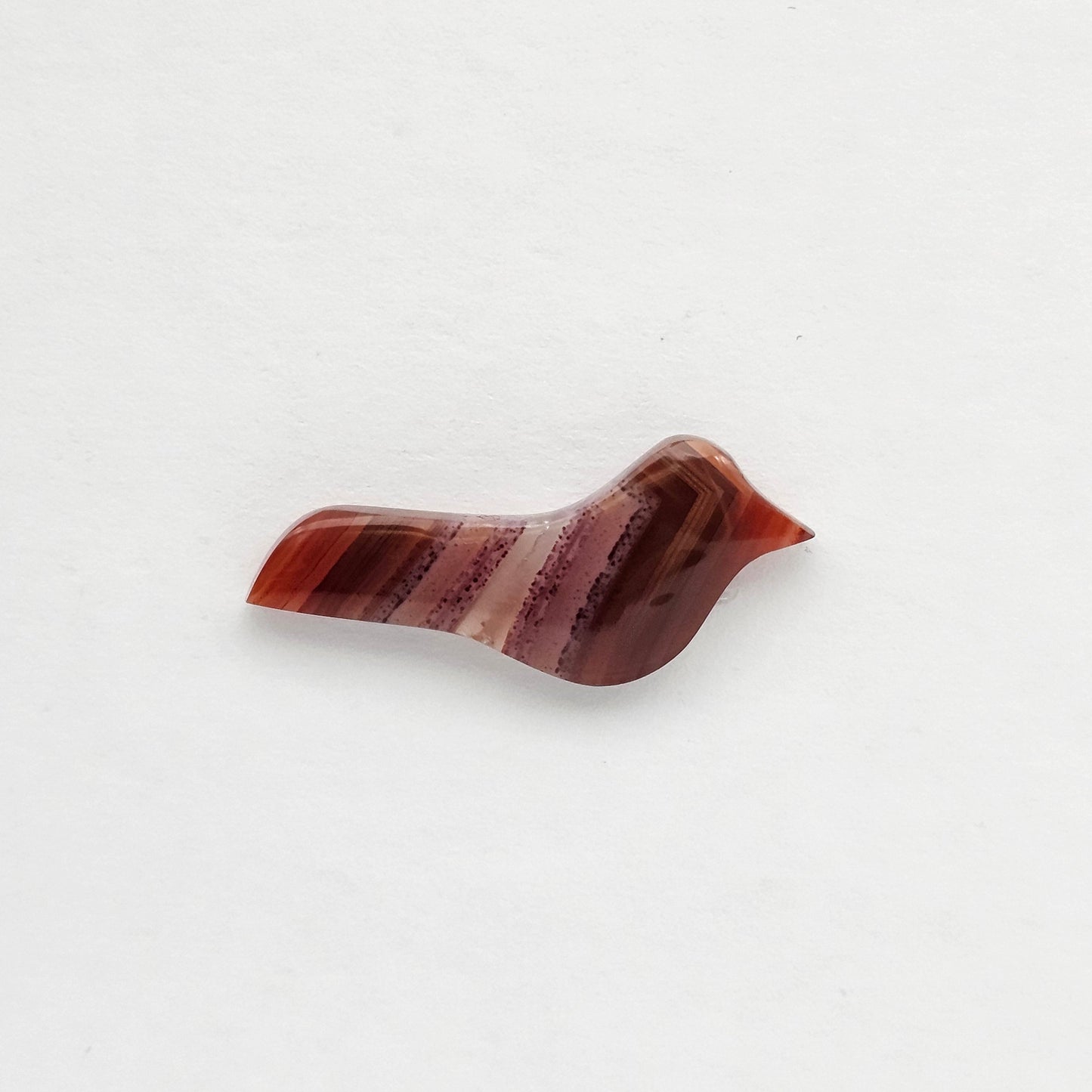 Carnelian Agate Bird Cabochon