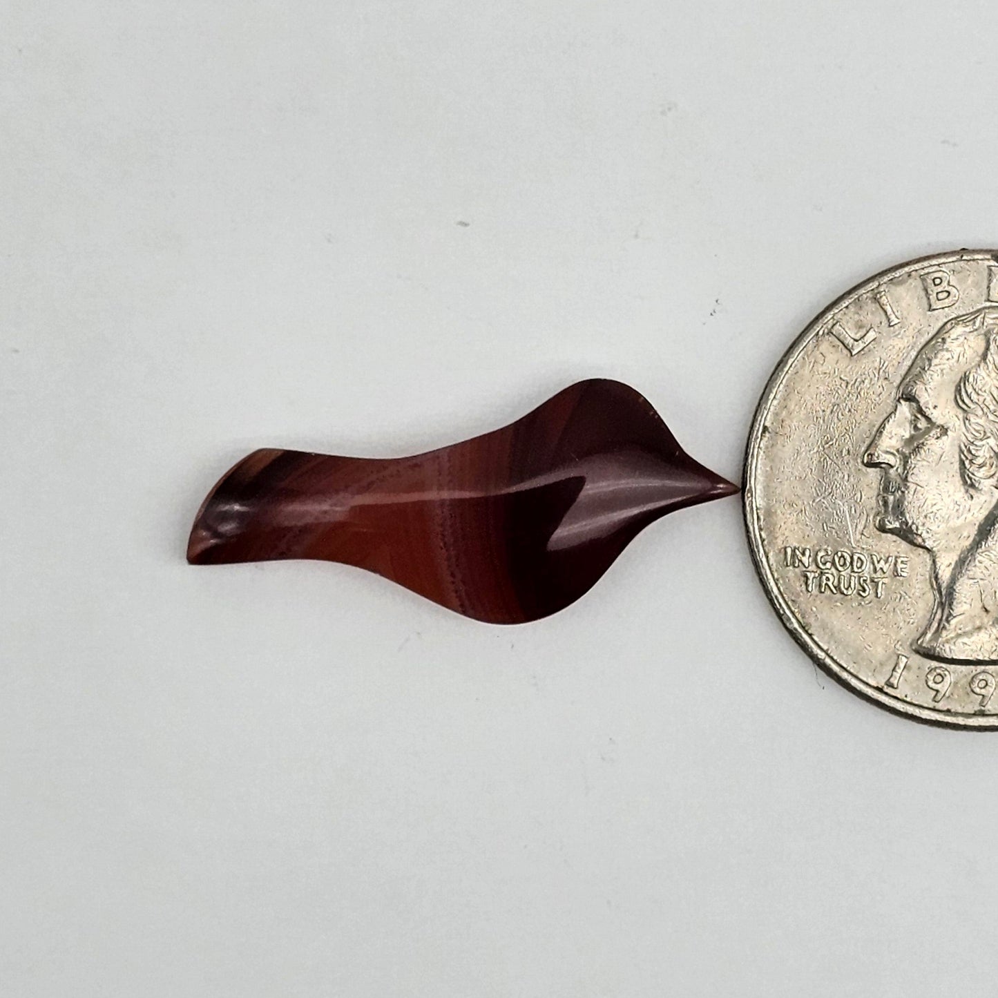 Carnelian Agate Bird Cabochon