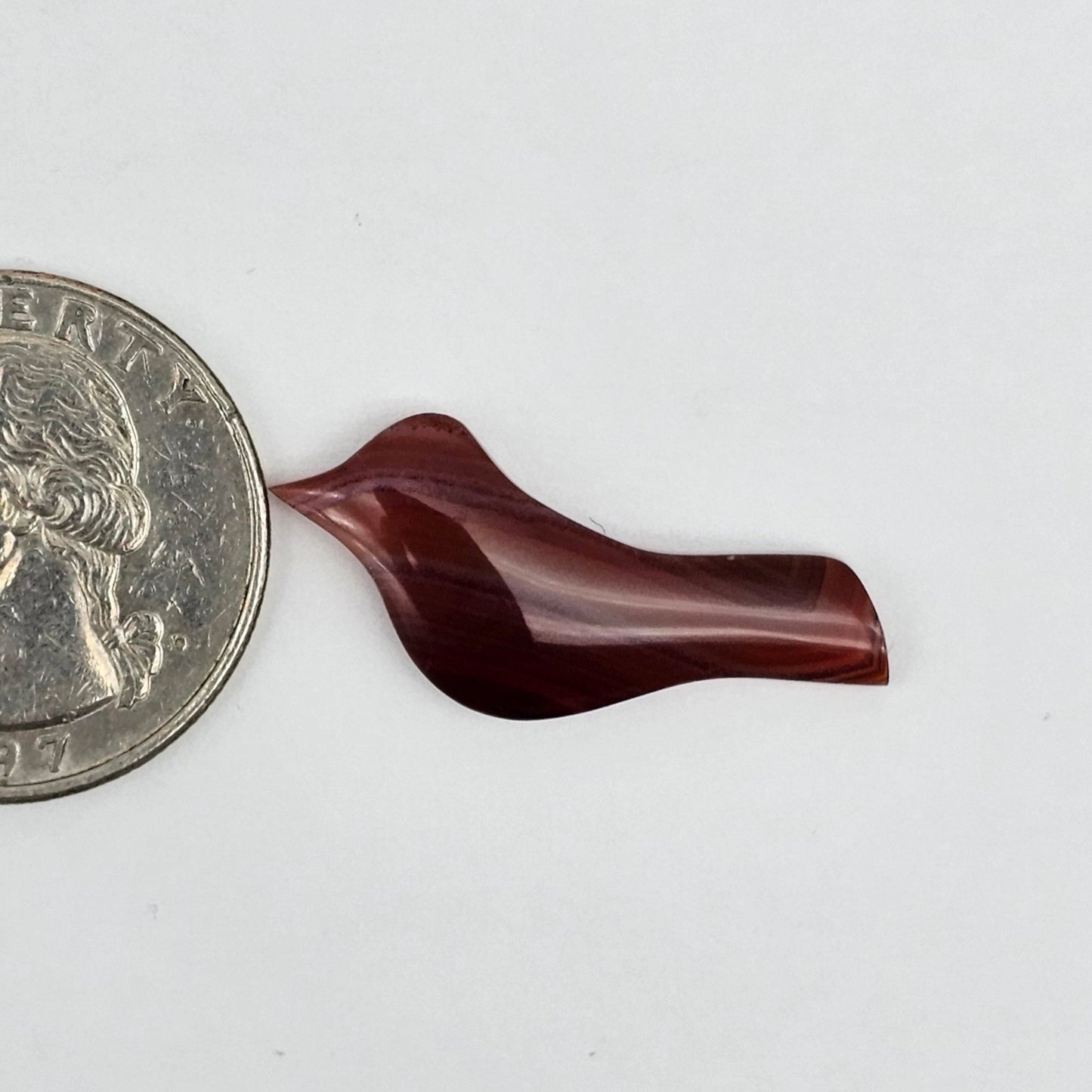 Carnelian Agate Bird Cabochon