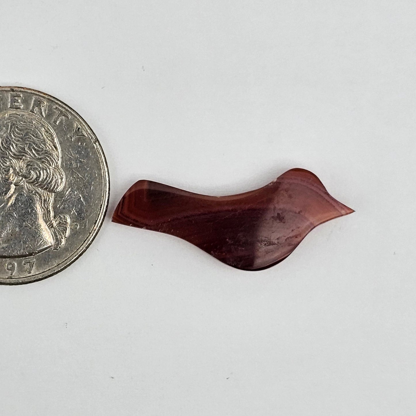 Carnelian Agate Bird Cabochon