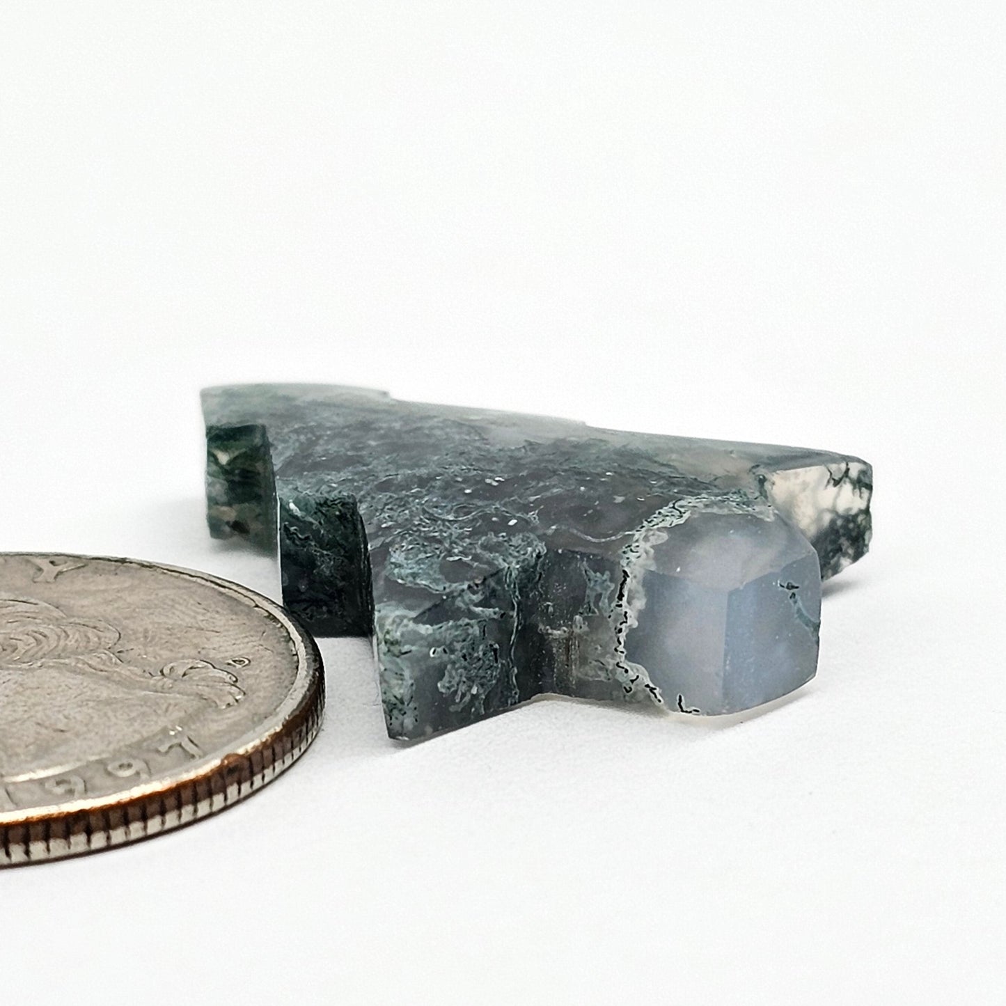 Moss Agate Tree Cabochon