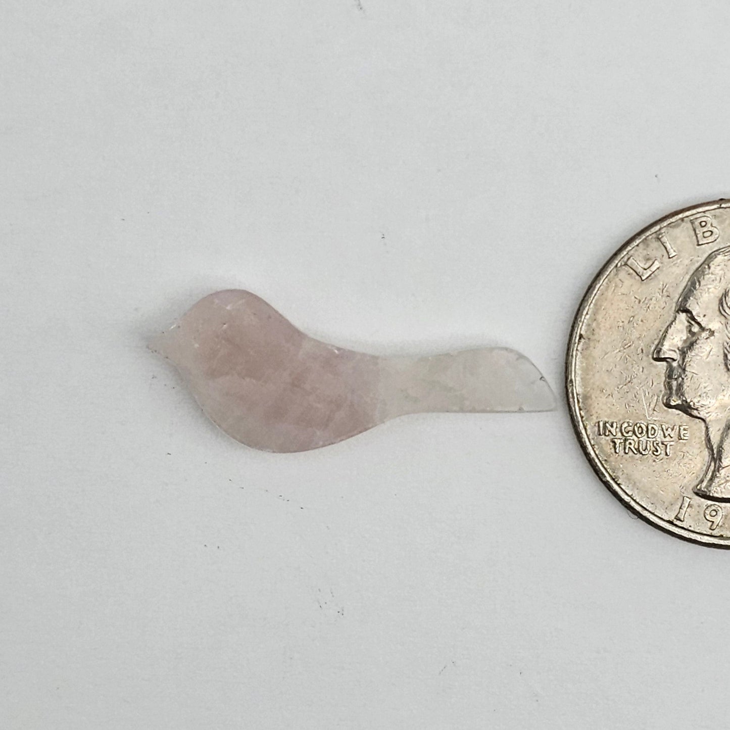 Rose Quartz Bird Cabochon