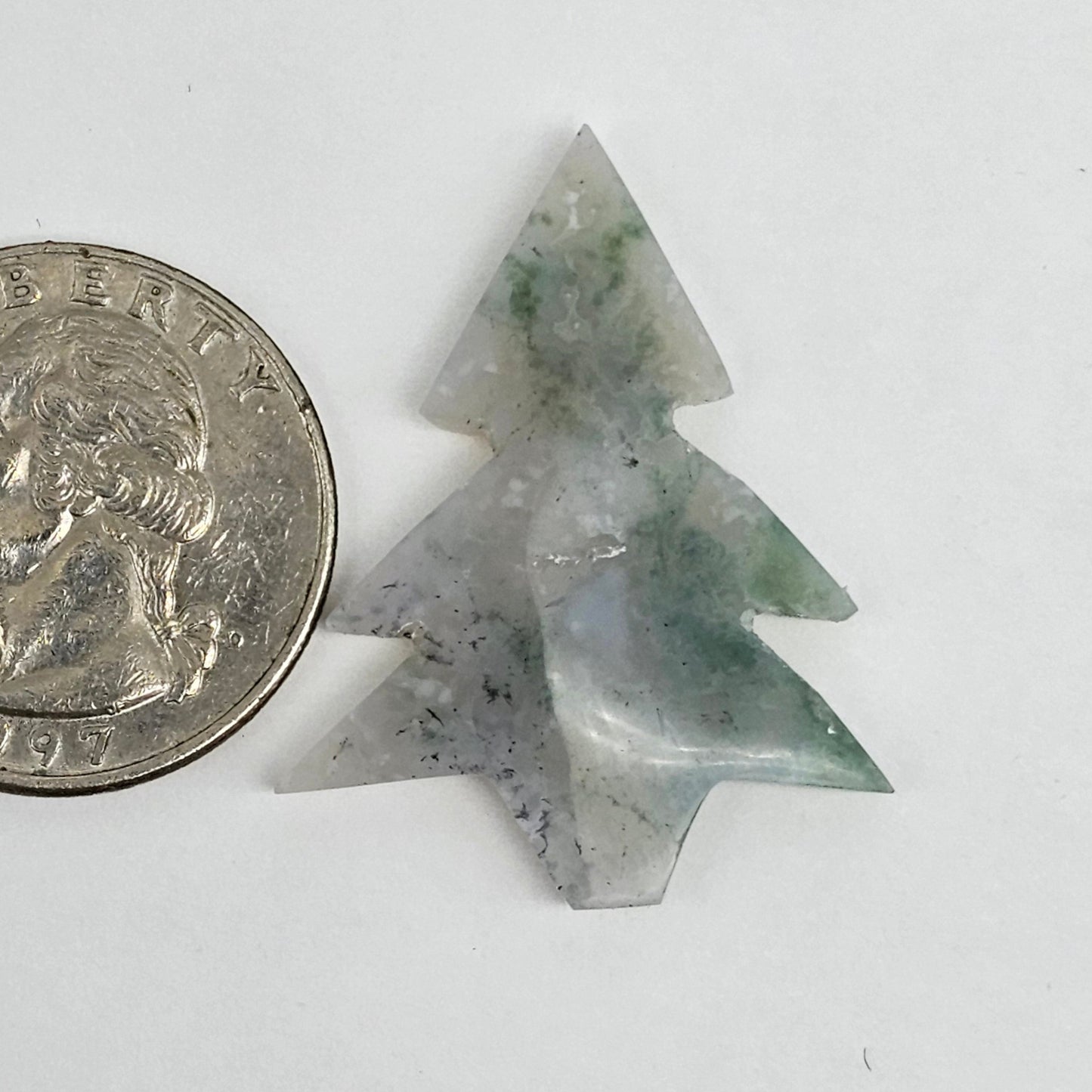 Moss Agate Tree Cabochon