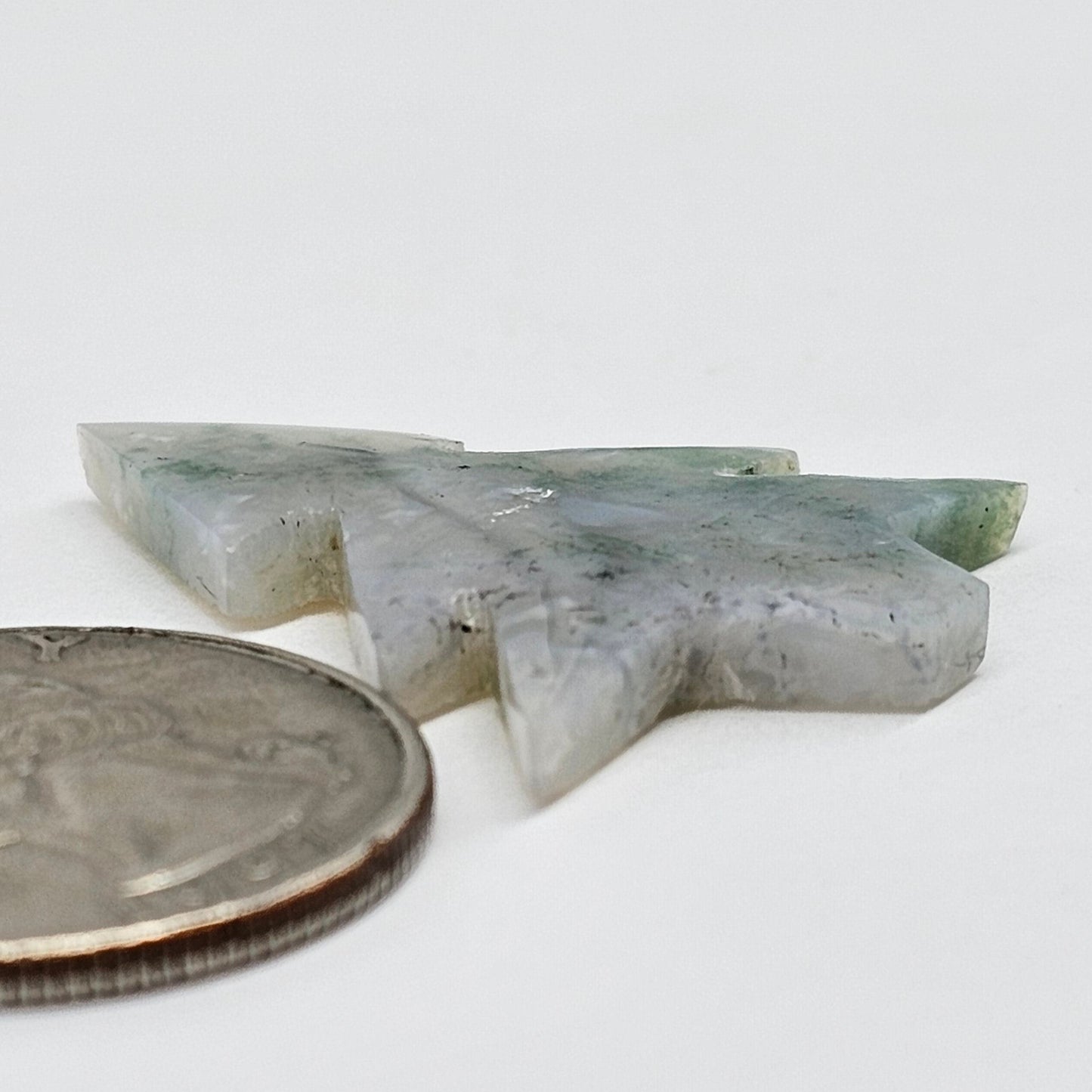 Moss Agate Tree Cabochon