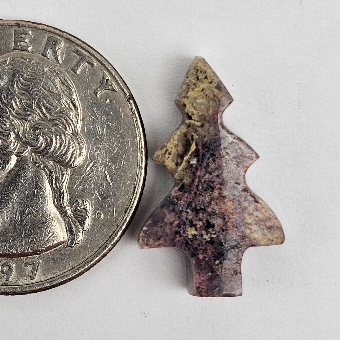 Moss Agate Tree Cabochon