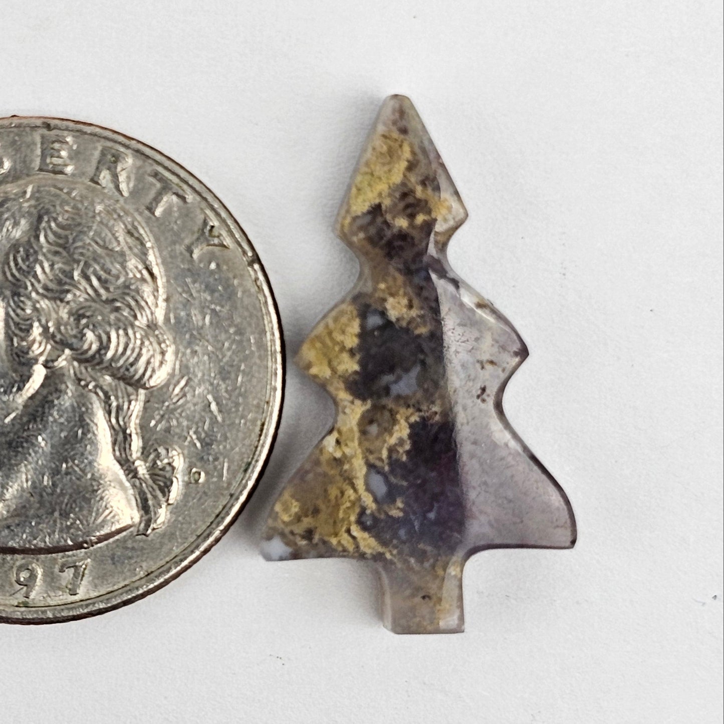 Moss Agate Tree Cabochon