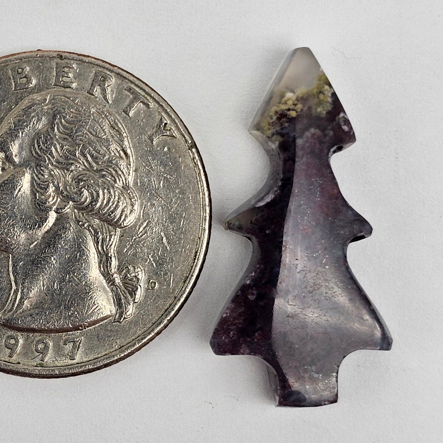 Moss Agate Tree Cabochon