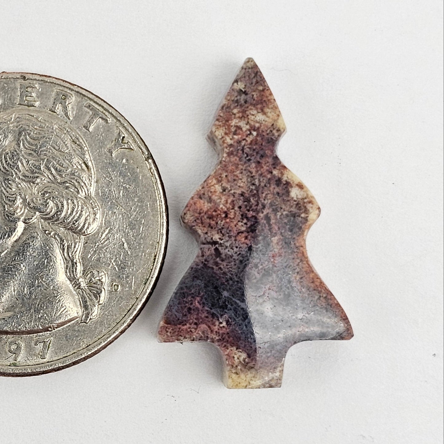Moss Agate Tree Cabochon