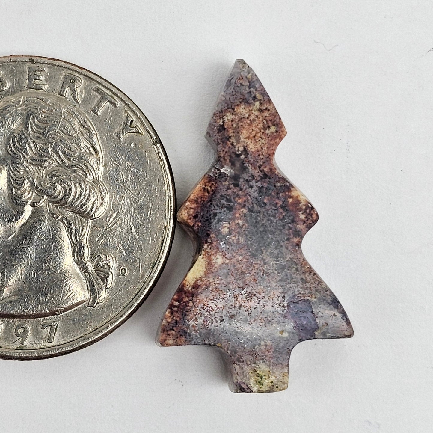 Moss Agate Tree Cabochon