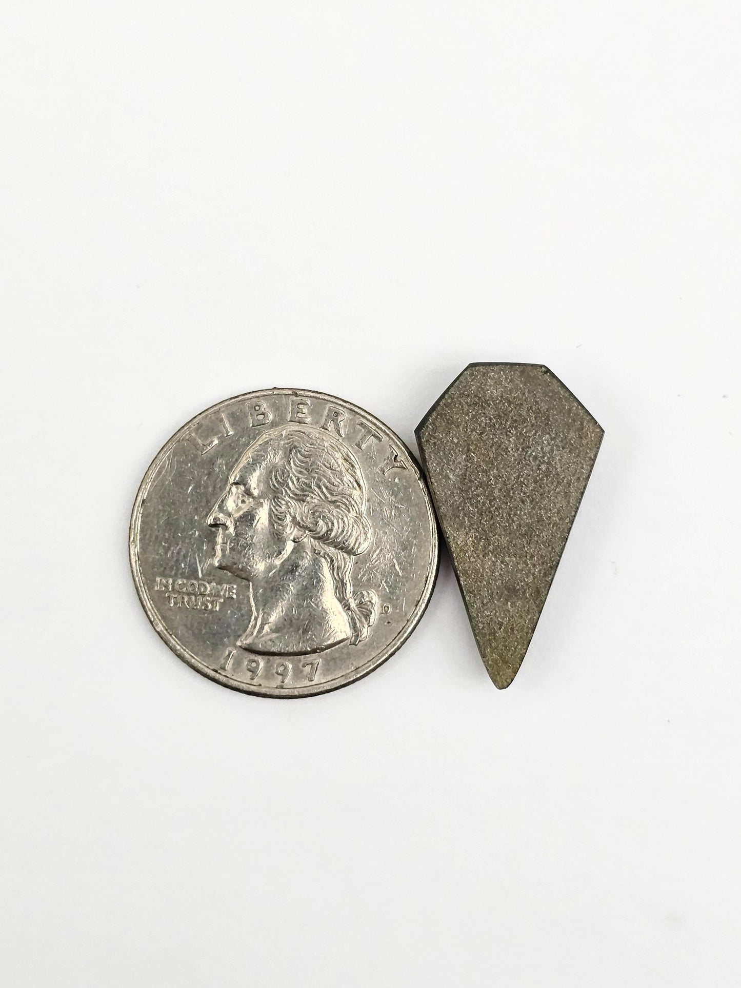 Obsidian Long Shield Cabochon