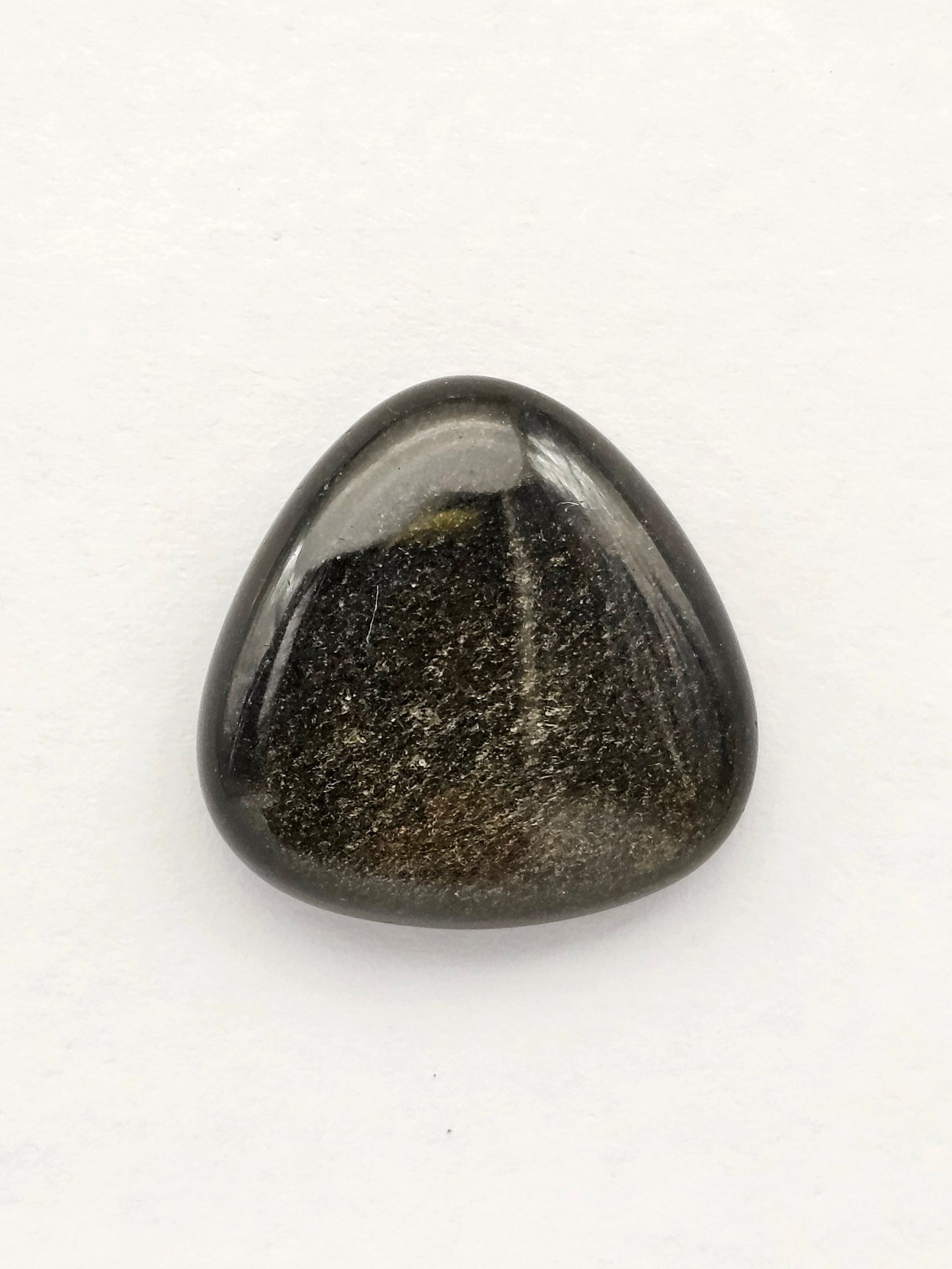 Obsidian Large Triangle Cabochon